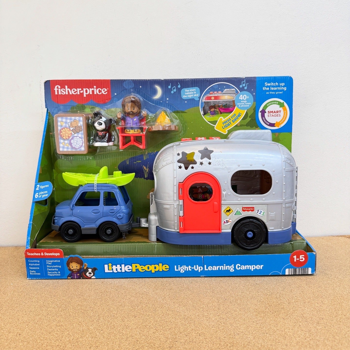 Fisher Price Little People Light Up Learning Camper