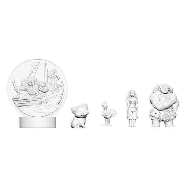 Disney Moana Paint and Style Jumbo Set