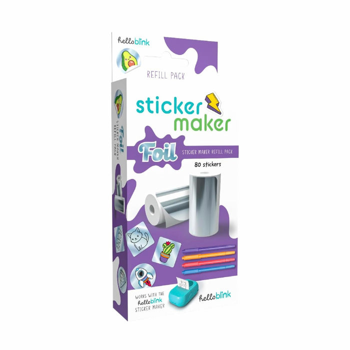 Hello Blink Sticker Maker Refill Pack Foil Sticker