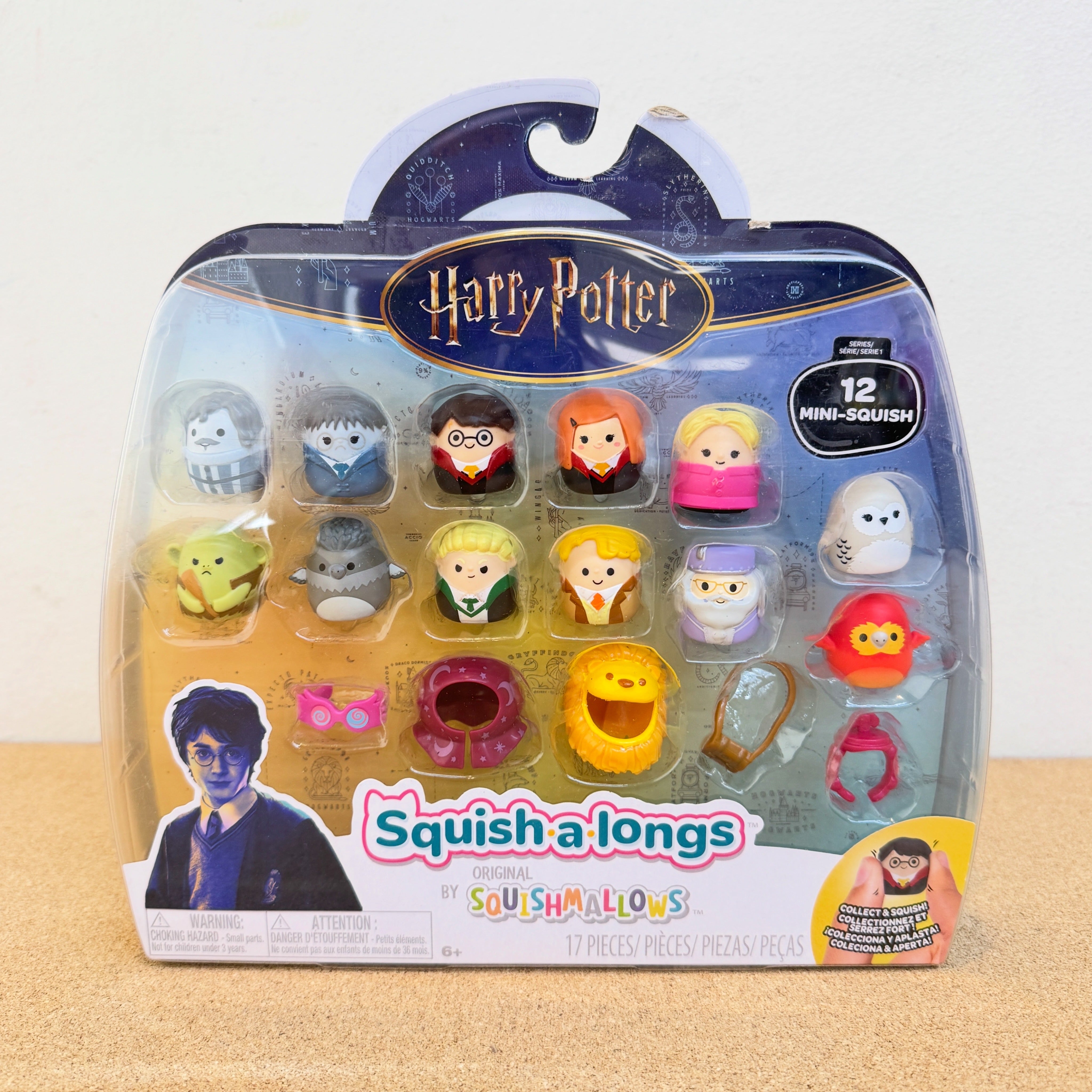 Squish-A-Longs “Harry Potter” Mini Squish Accessory 12Pack