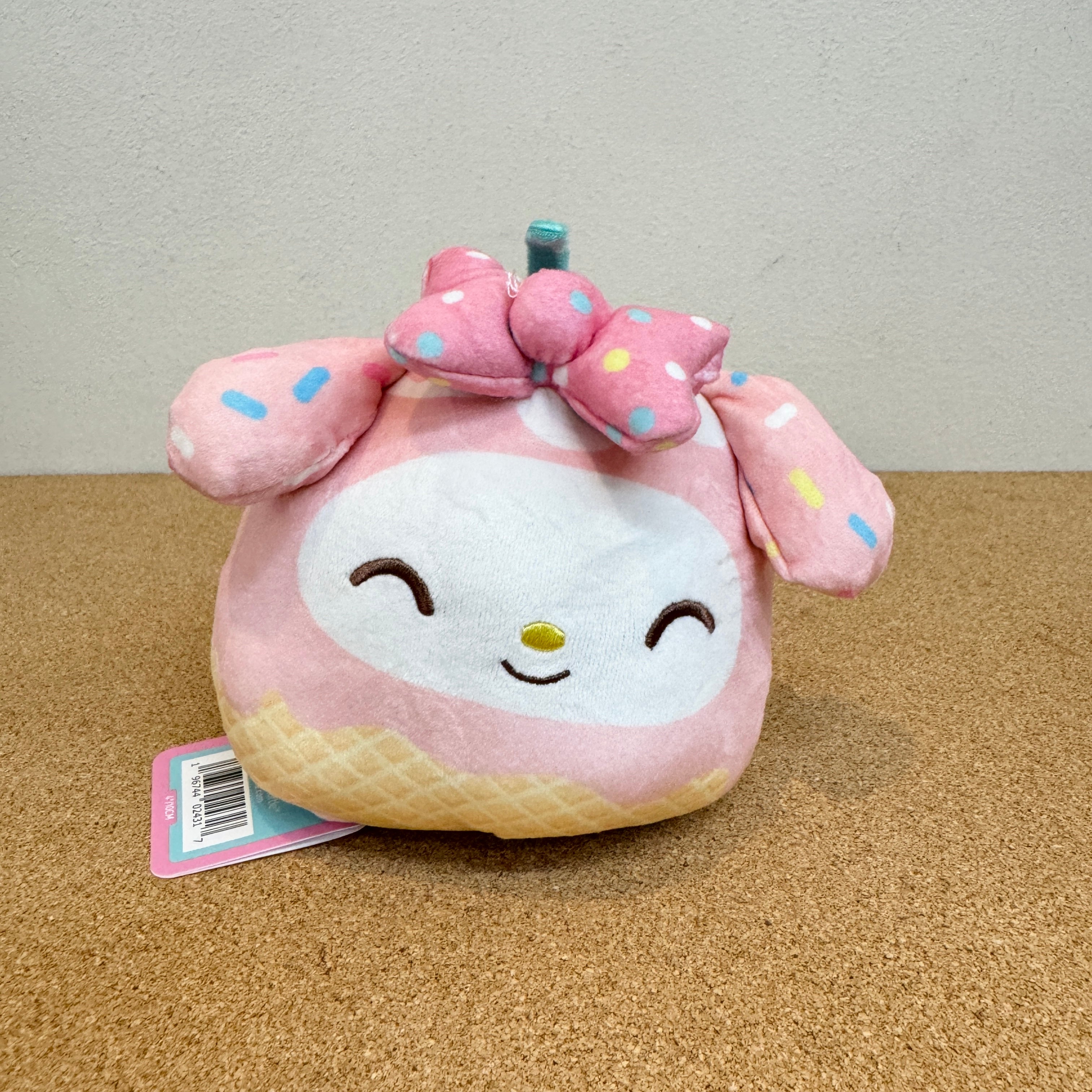 Teeturtle My Melody Reversible Plushie 4” - My Melody Ice Cream