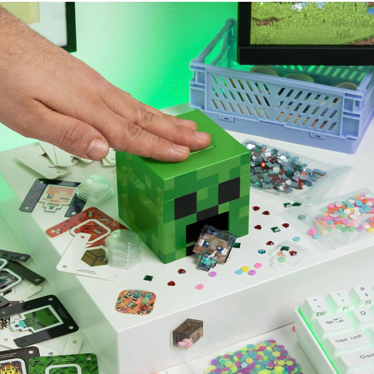 Paladone Wecool Minecraft Creeper DIY 3D Sticker Maker