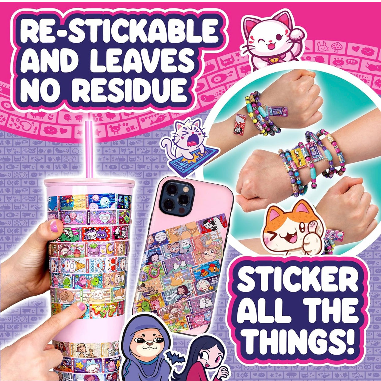 Sticki Rolls Series 2 Multi-Roll Collector’s Pack