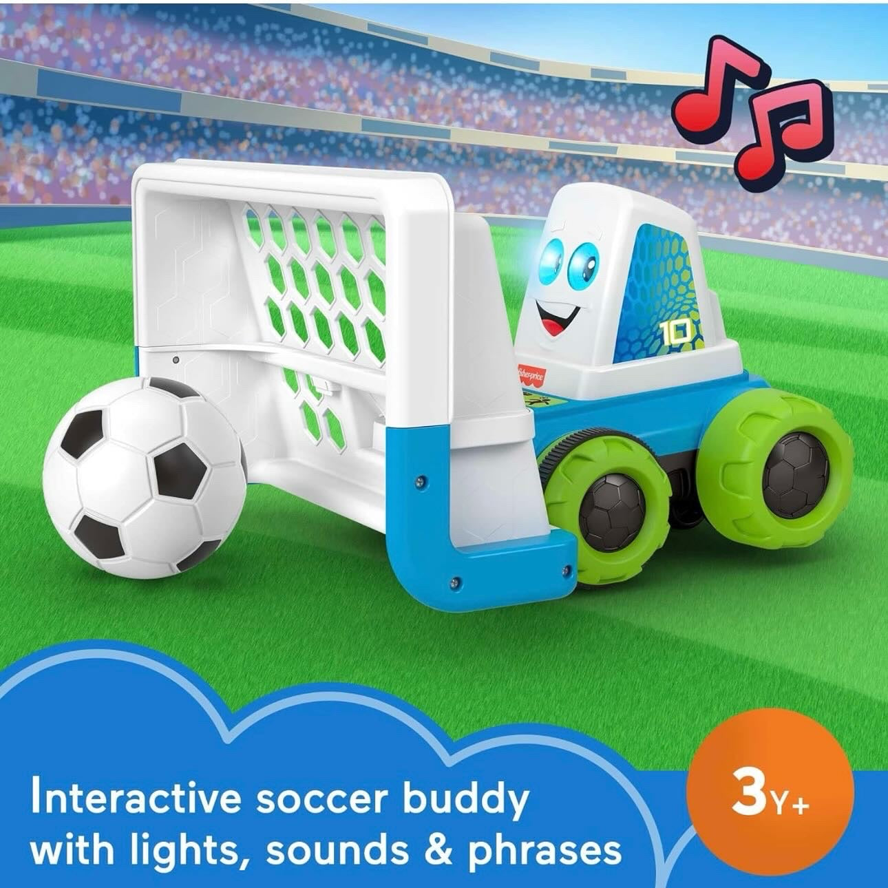 Fisher Price Electronic Soccer Game Goaldozer