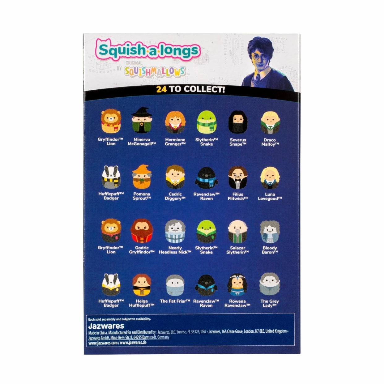 Squish-A-Longs “Harry Potter” Clip A Longs Mini Squish Slytherin Multipack
