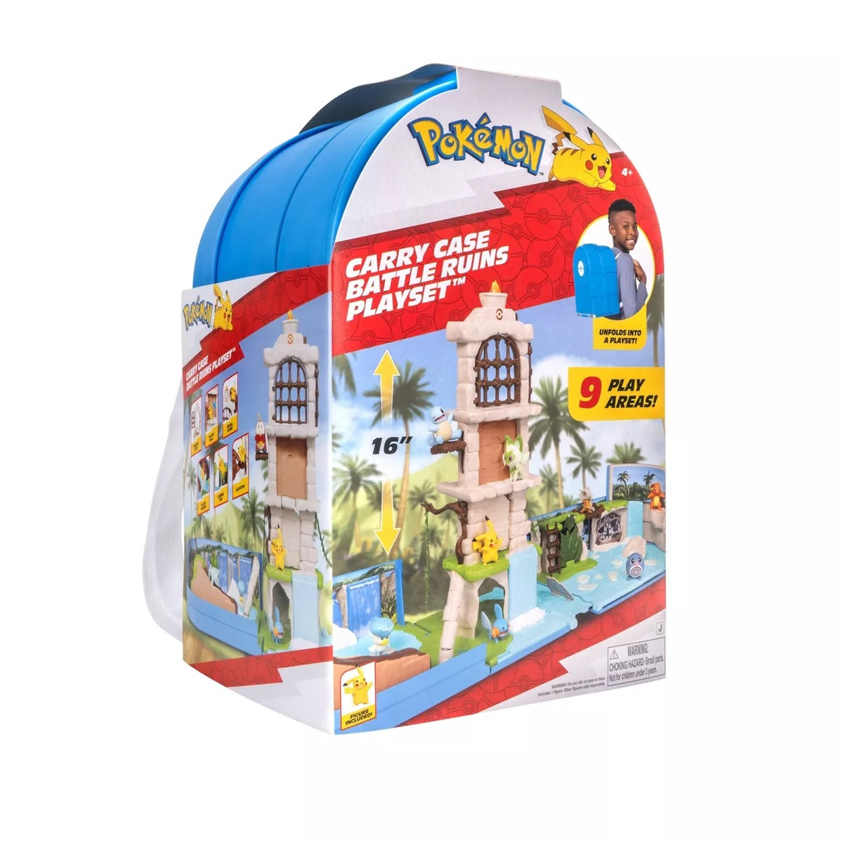 Pokemon Carry Case Jungle Ruins Playset