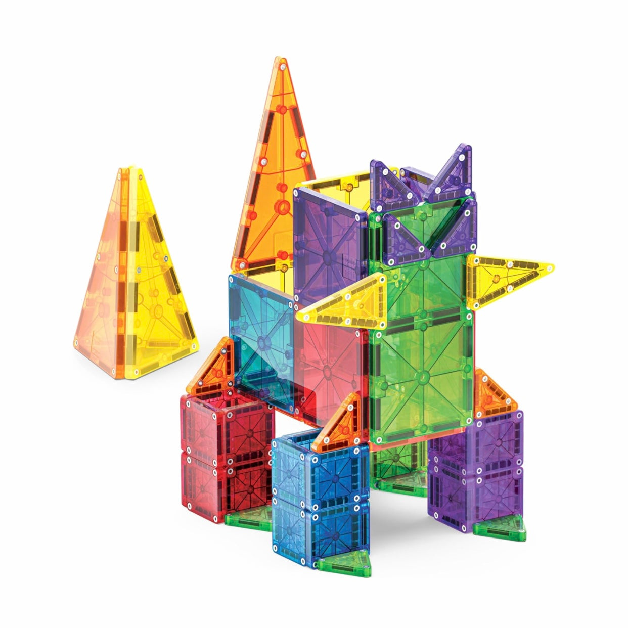 Magna-Tiles Combo 62piece Magnetic Construction Set