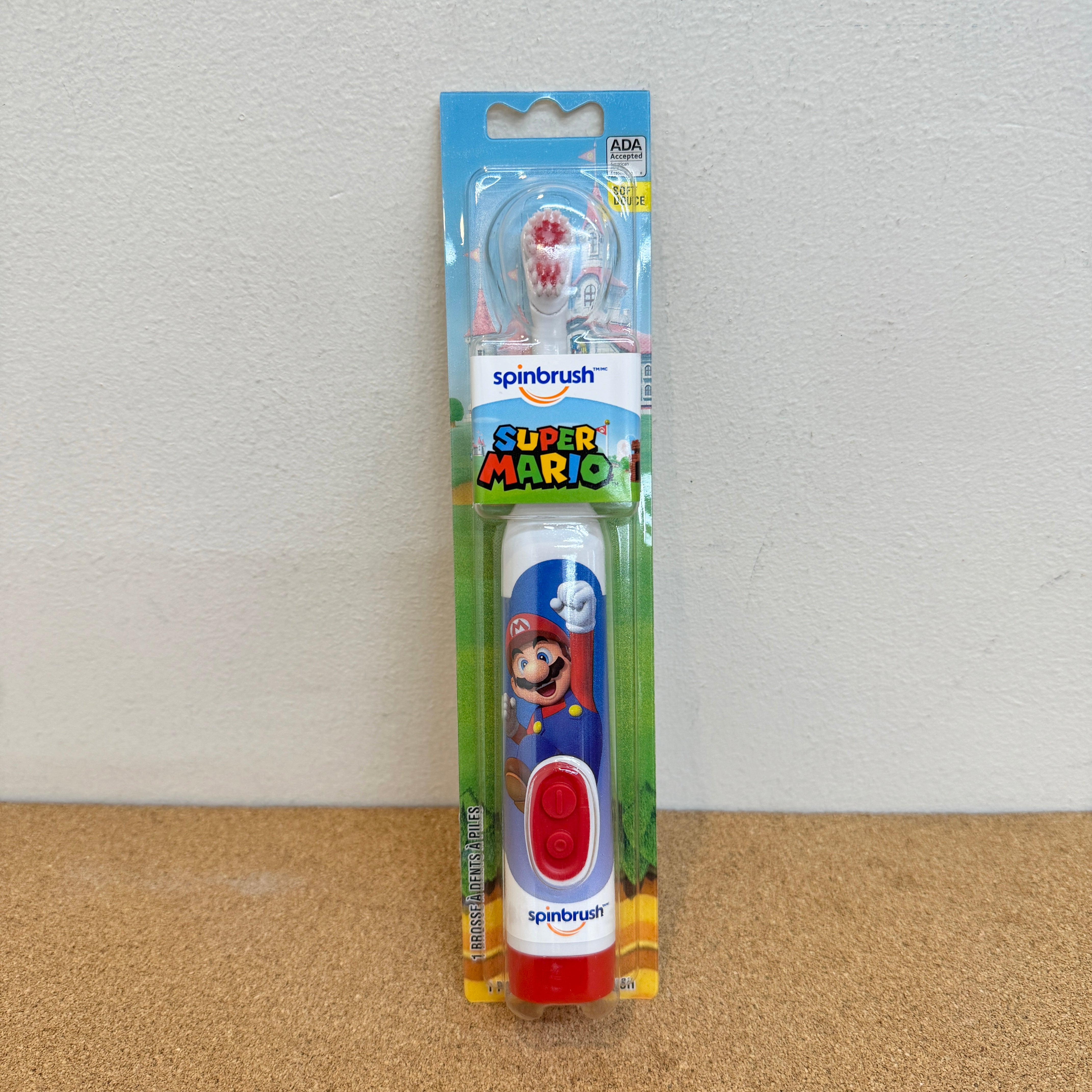 Spinbrush Kids Electric Toothbrush - Super Mario