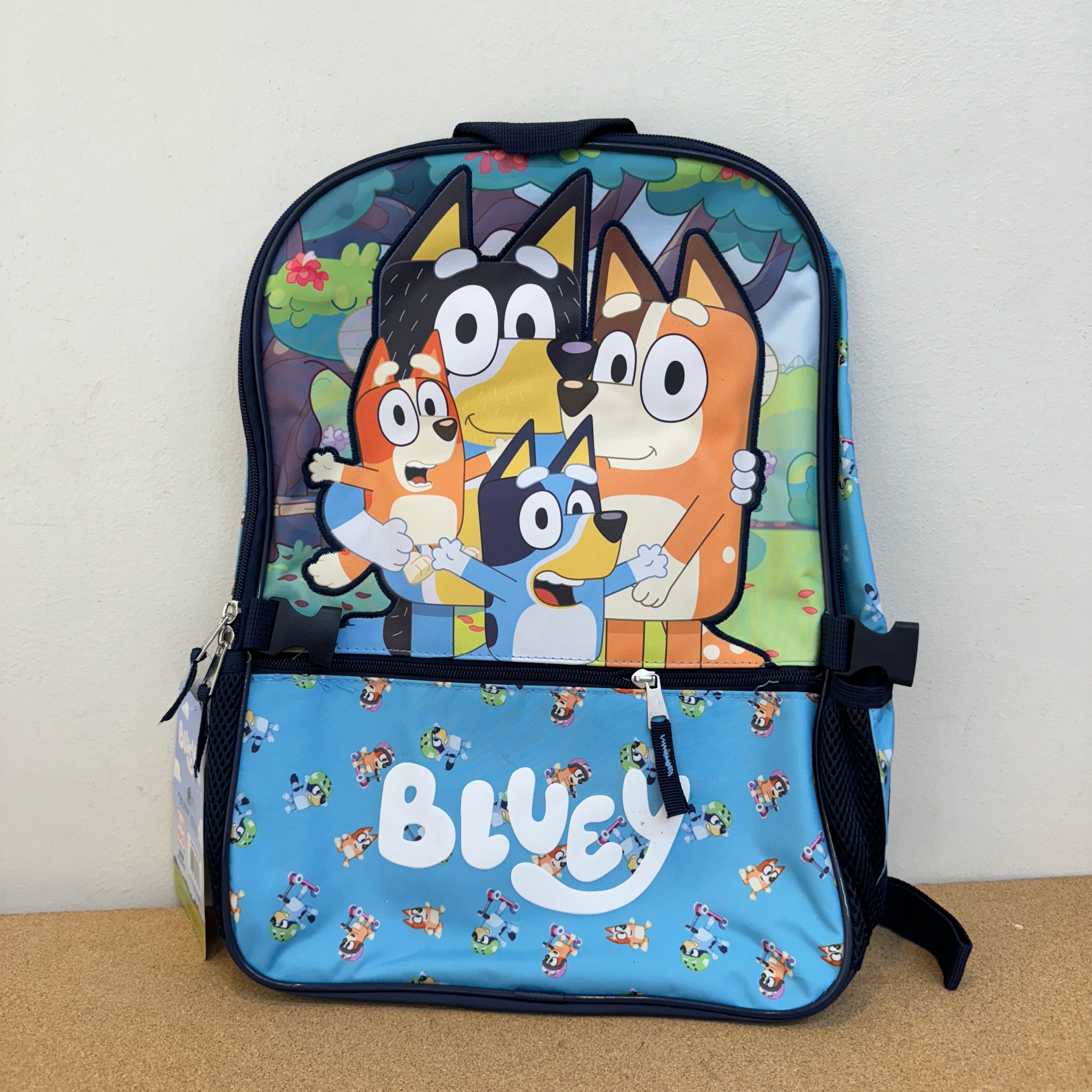 Bluey Backyard Fun 2Piece Backpack Set 17”