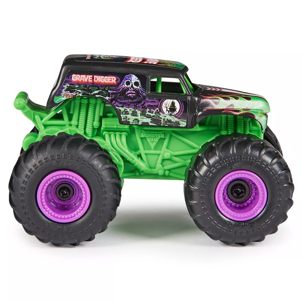 Monster Jam 1:64 Grave Digger RC with Ramp