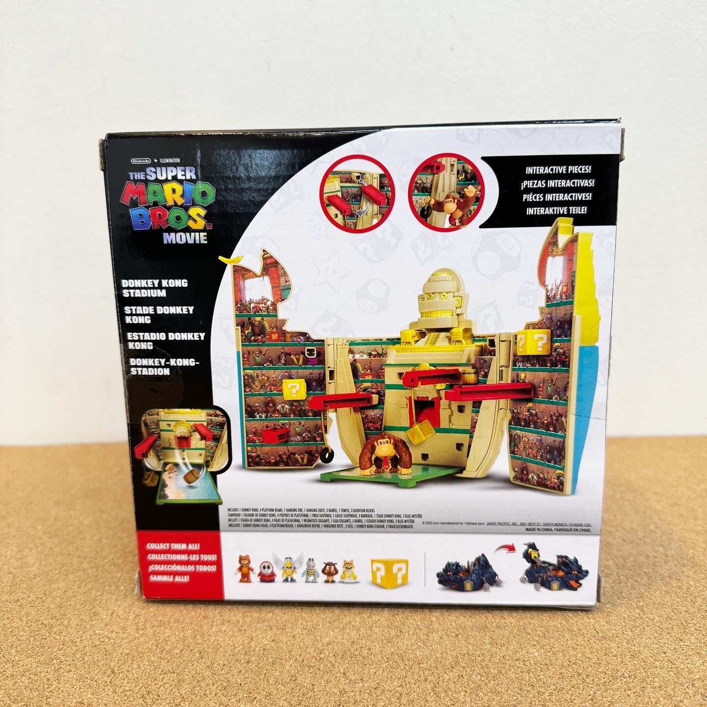 Nintendo The Super Mario Bros Movie Donkey Kong Kingdom Playset