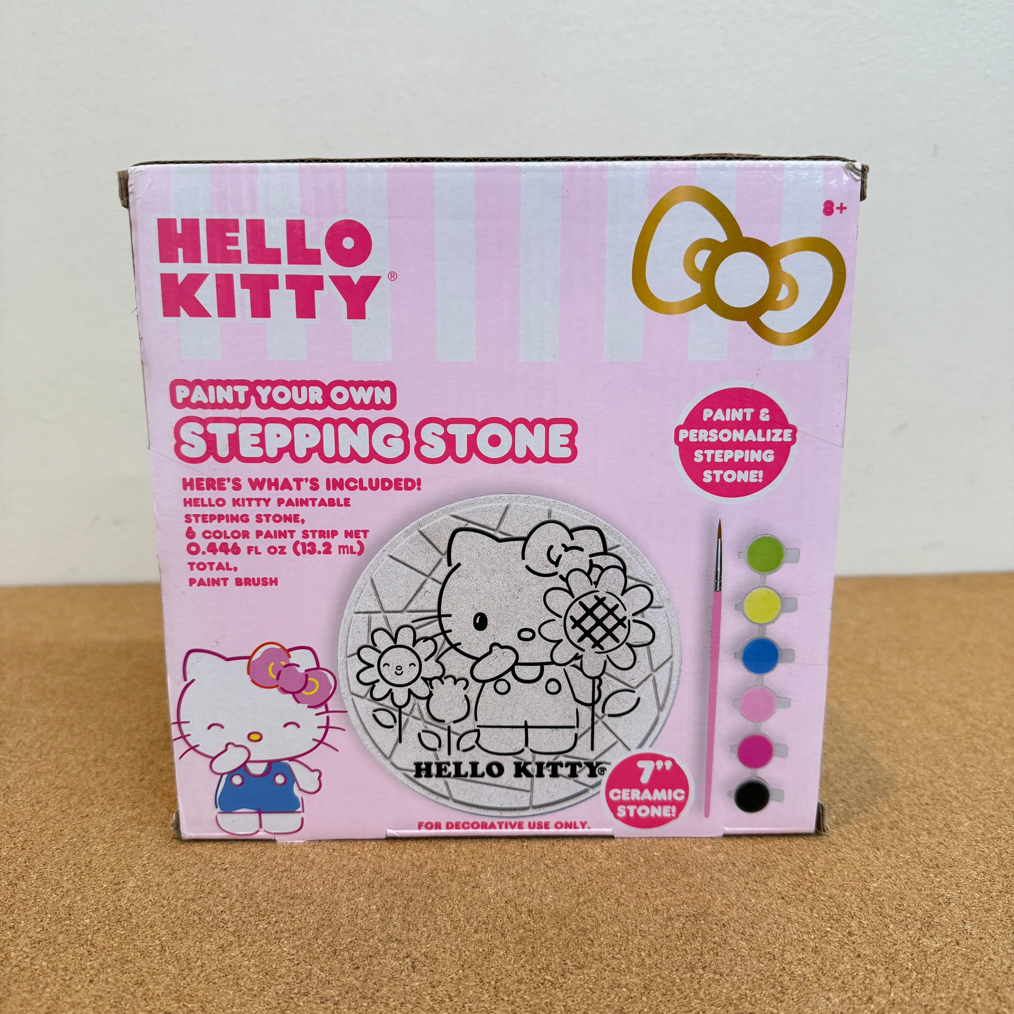 Hello Kitty Paint Your Own Stepping Stone