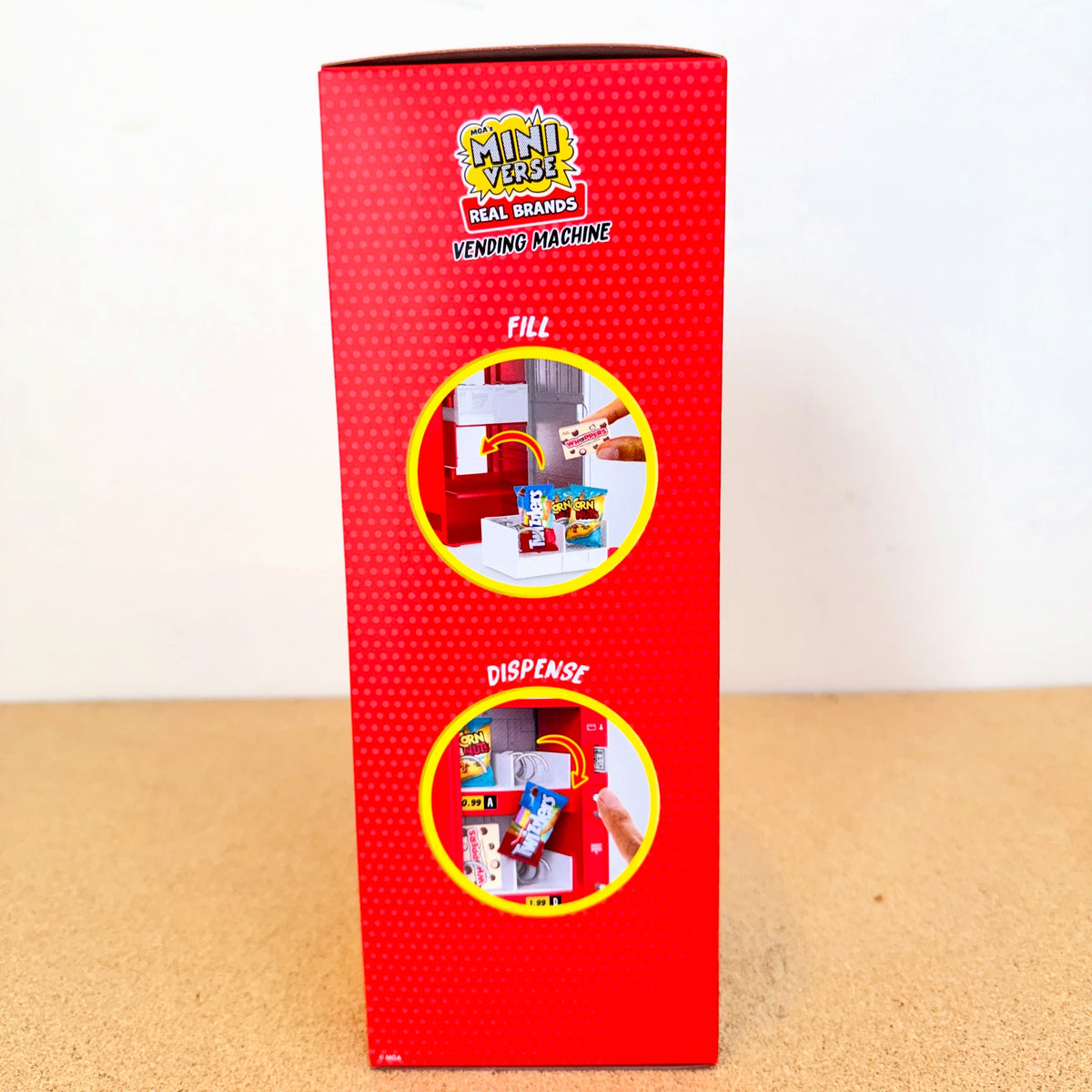 Miniverse Real Brands Vending Machine(Red)