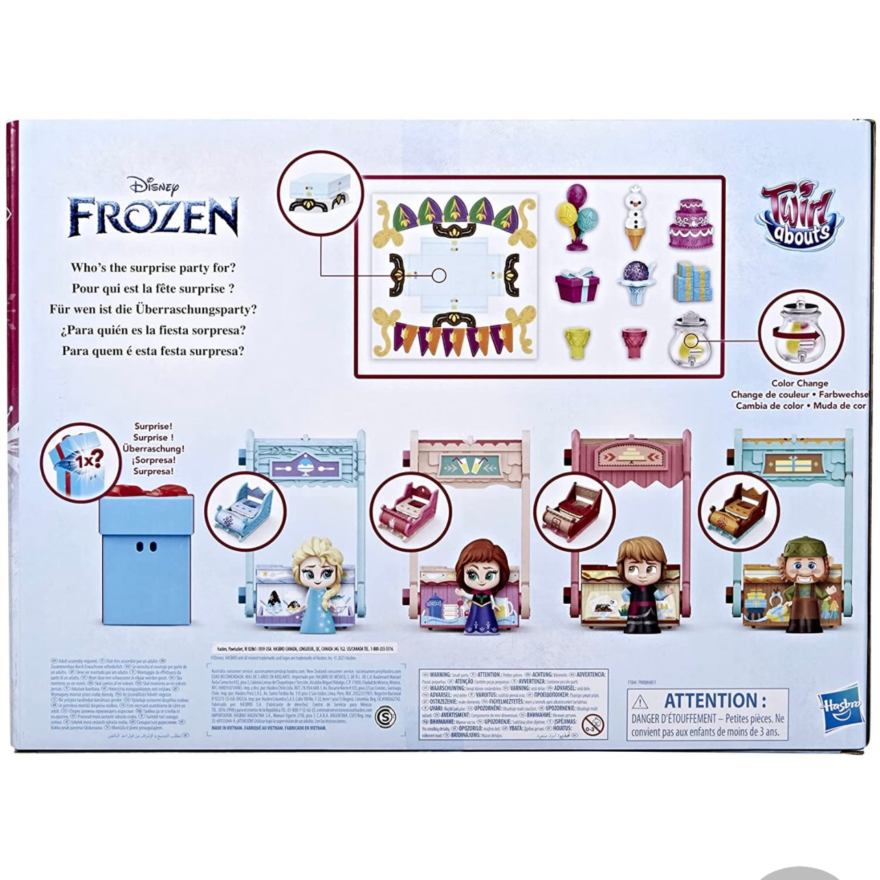 Disney Frozen Twirlabouts Surprise Celebration Playset