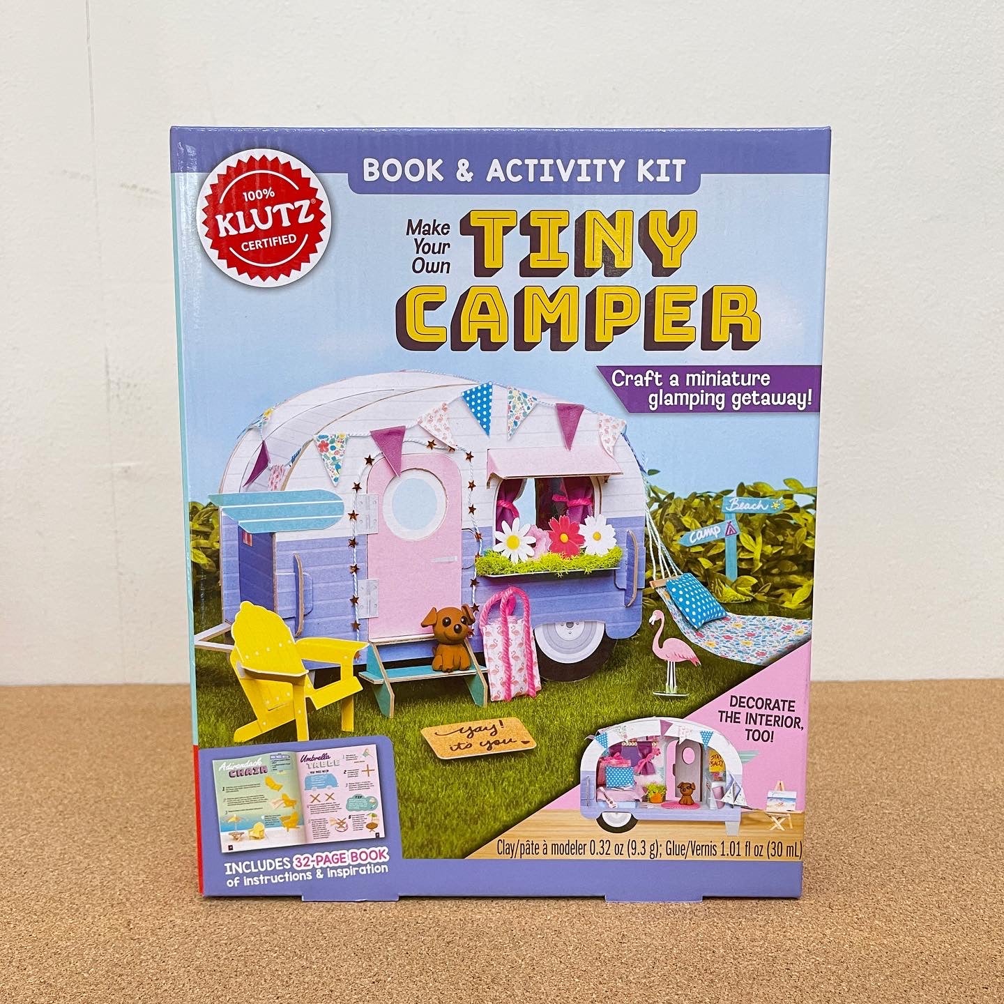 Klutz Make Your Own Tiny Camper Craft Kit