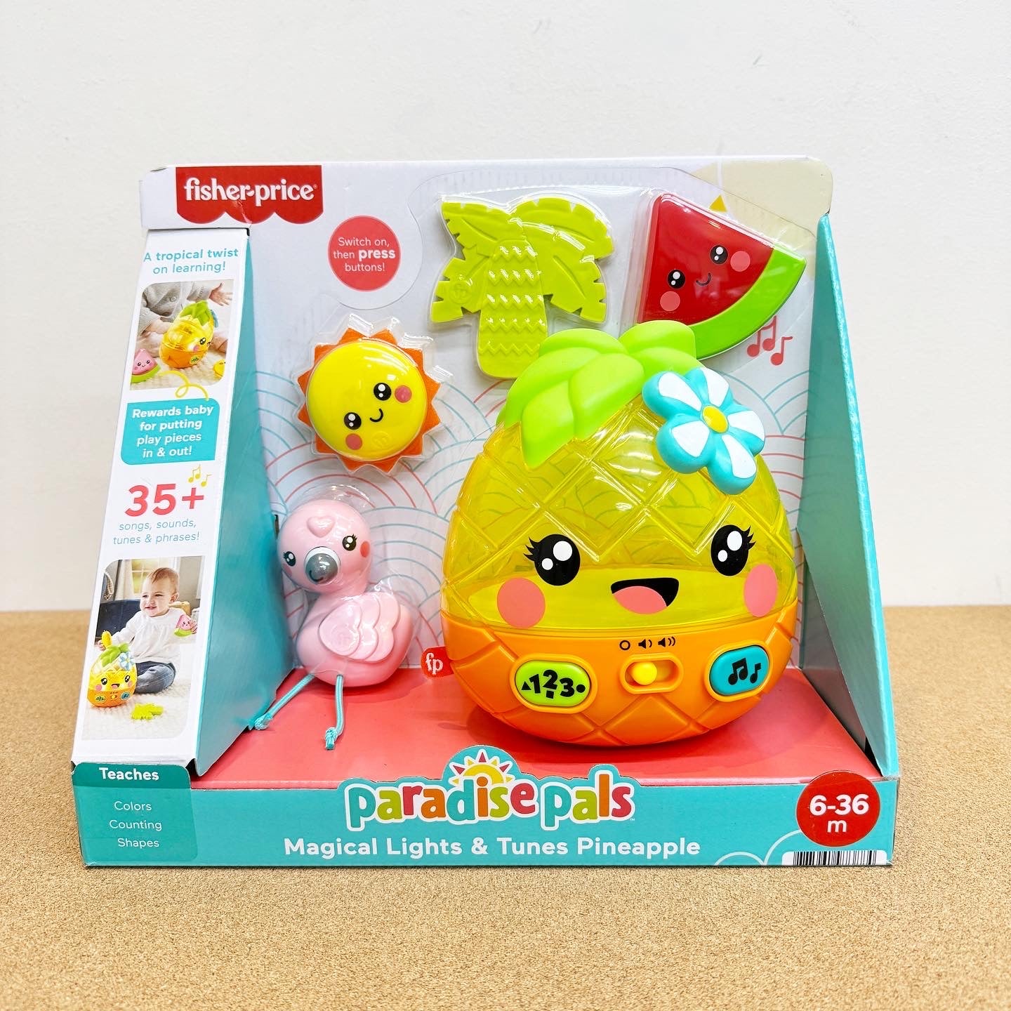 Fisher Price Paradise Pals Magical Lights & Tunes Pineapple