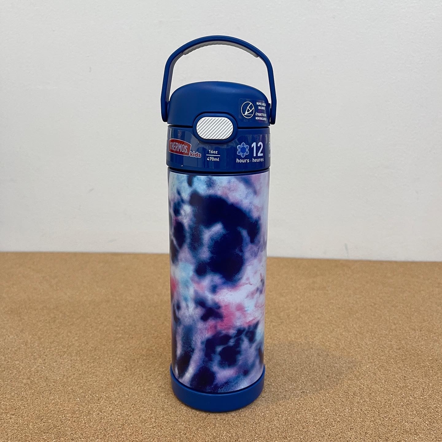 Thermos 16oz Funtainer Water Bottle Spout - Tie Dye