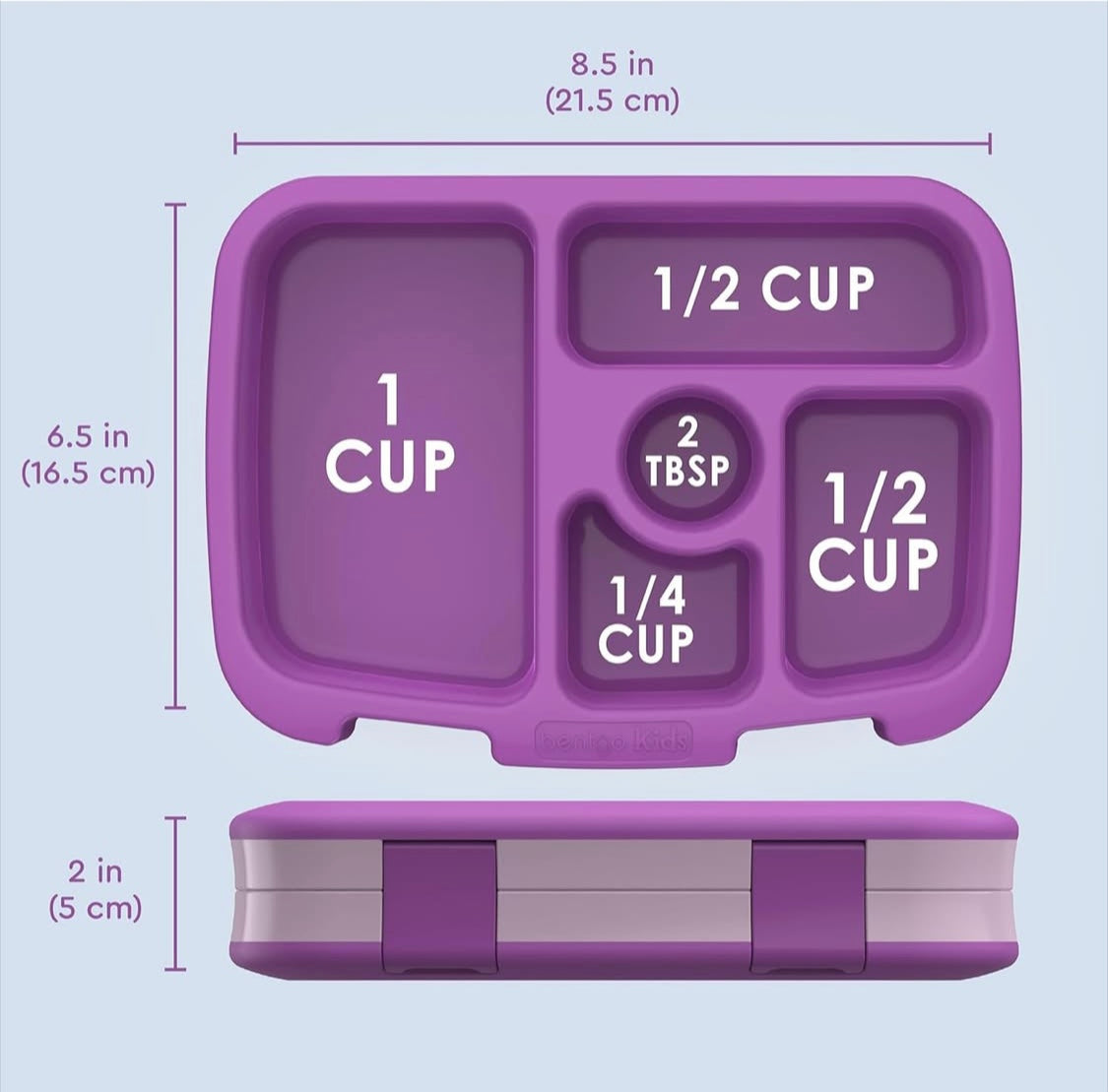 Bentgo Kids Lunch Box - Purple