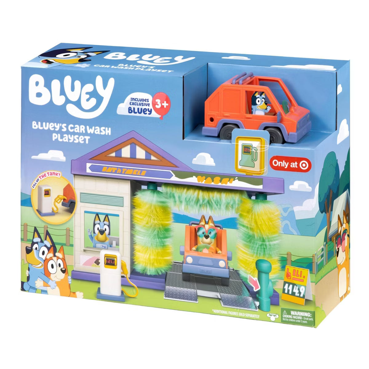 Bluey’s Car Wash Playset