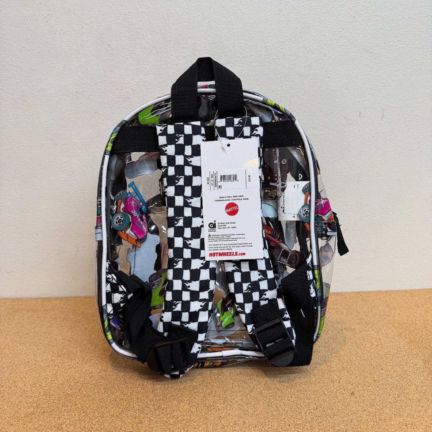 Hotwheels Toddler Backpack 10”