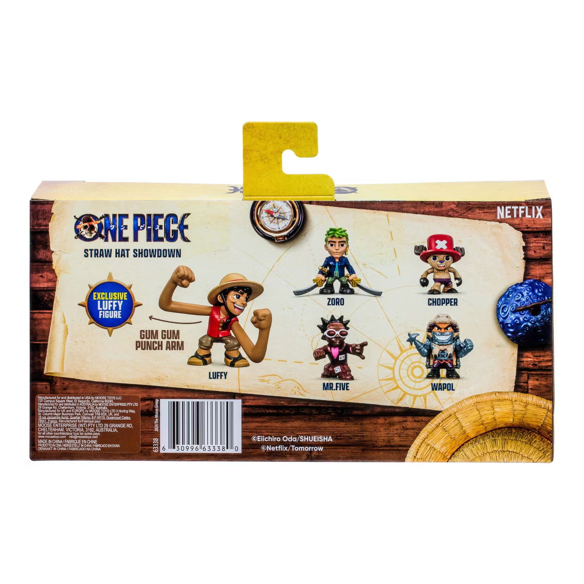 One Piece Mini Figure 5Pack