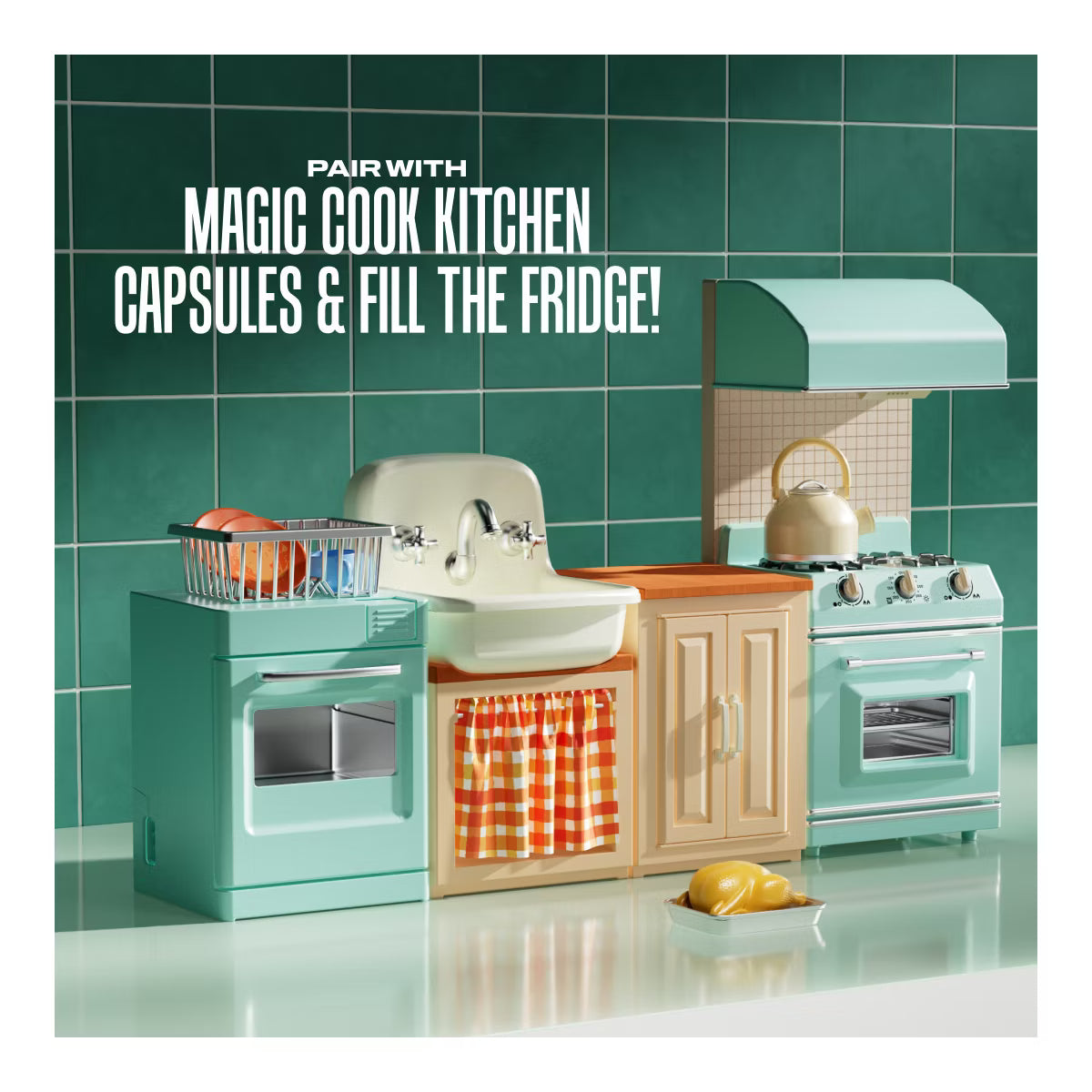 Mini Brands Magic Cook Kitchen Playset