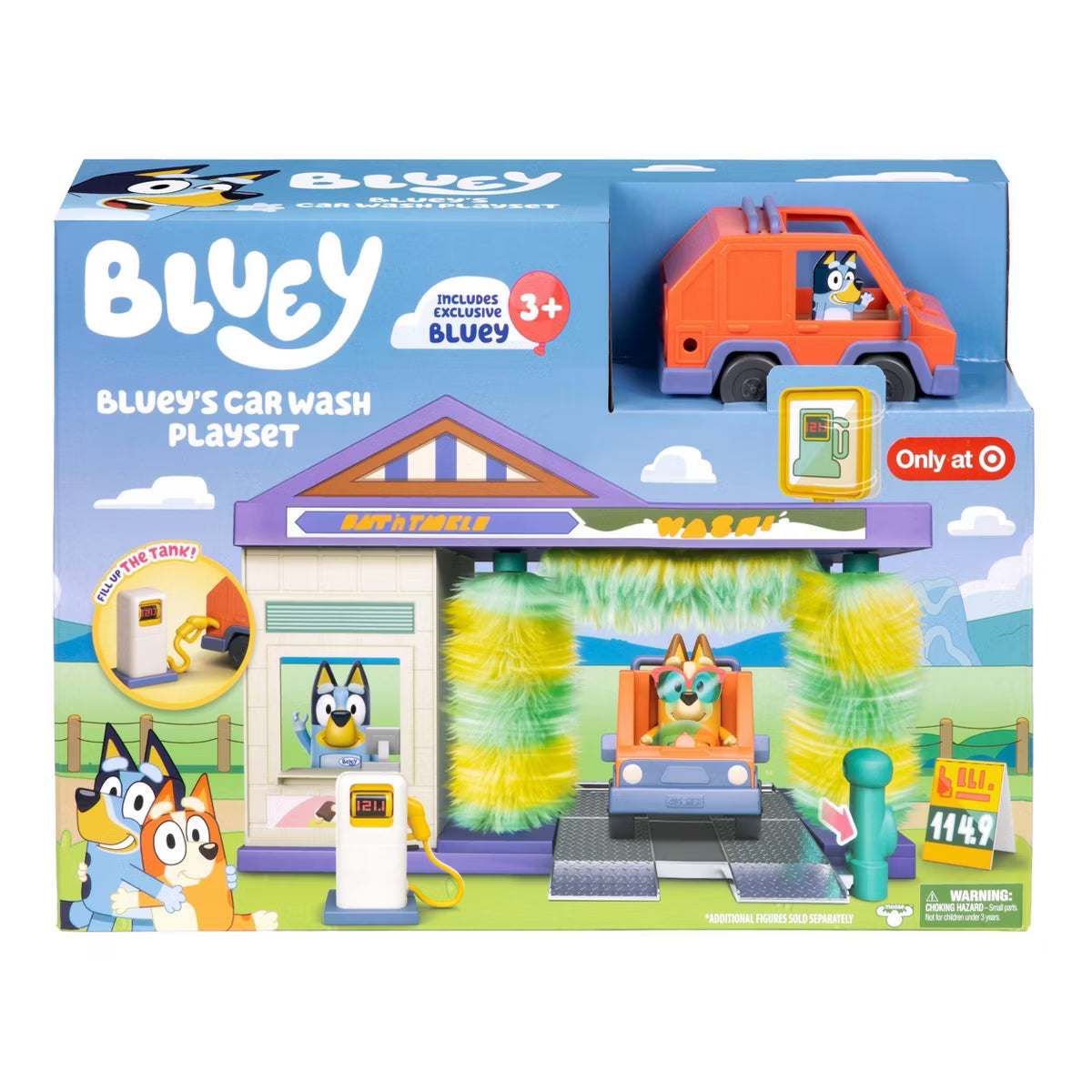 Bluey’s Car Wash Playset