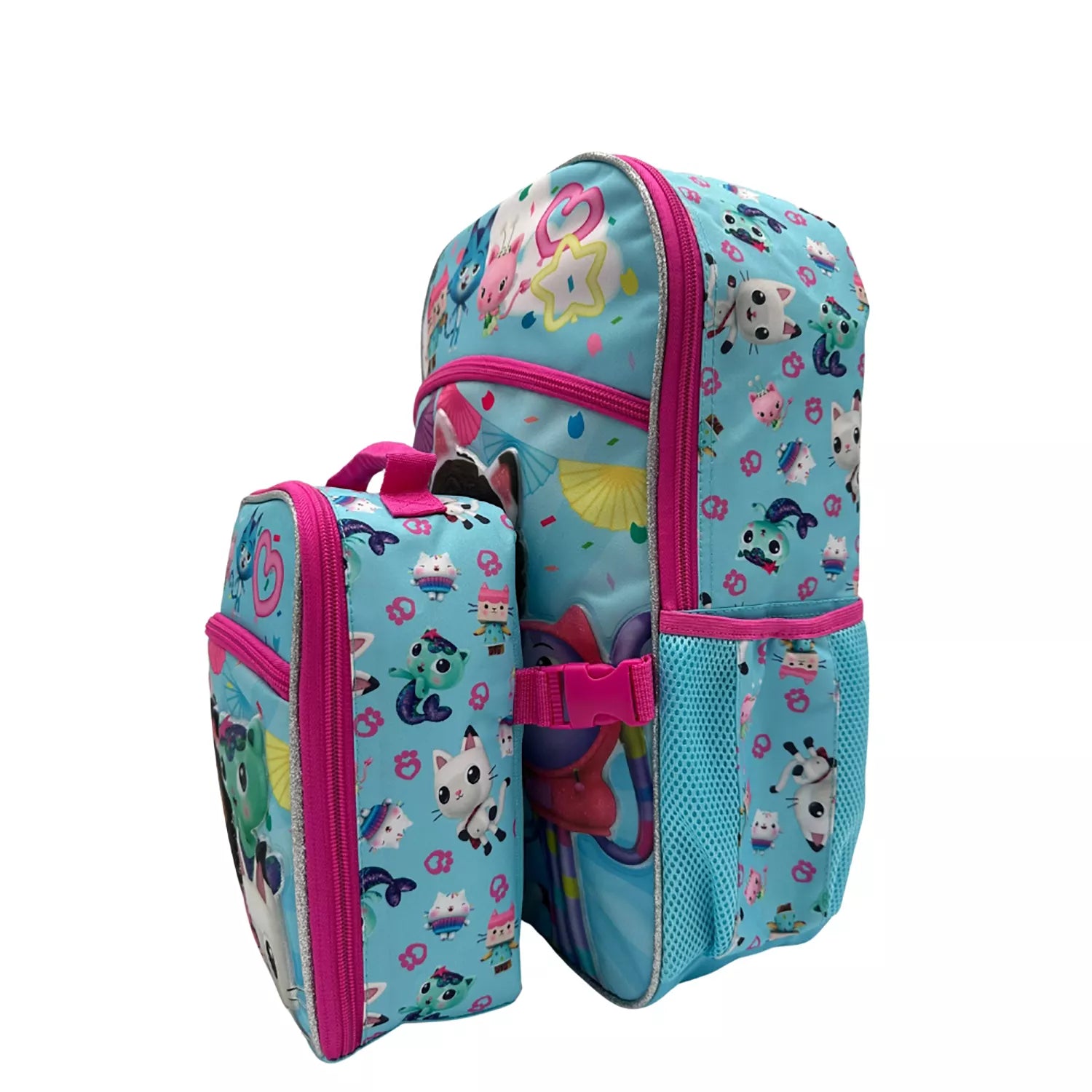 Gabby’s Dollhouse 2Piece Backpack & Lunch Tote Set 17”