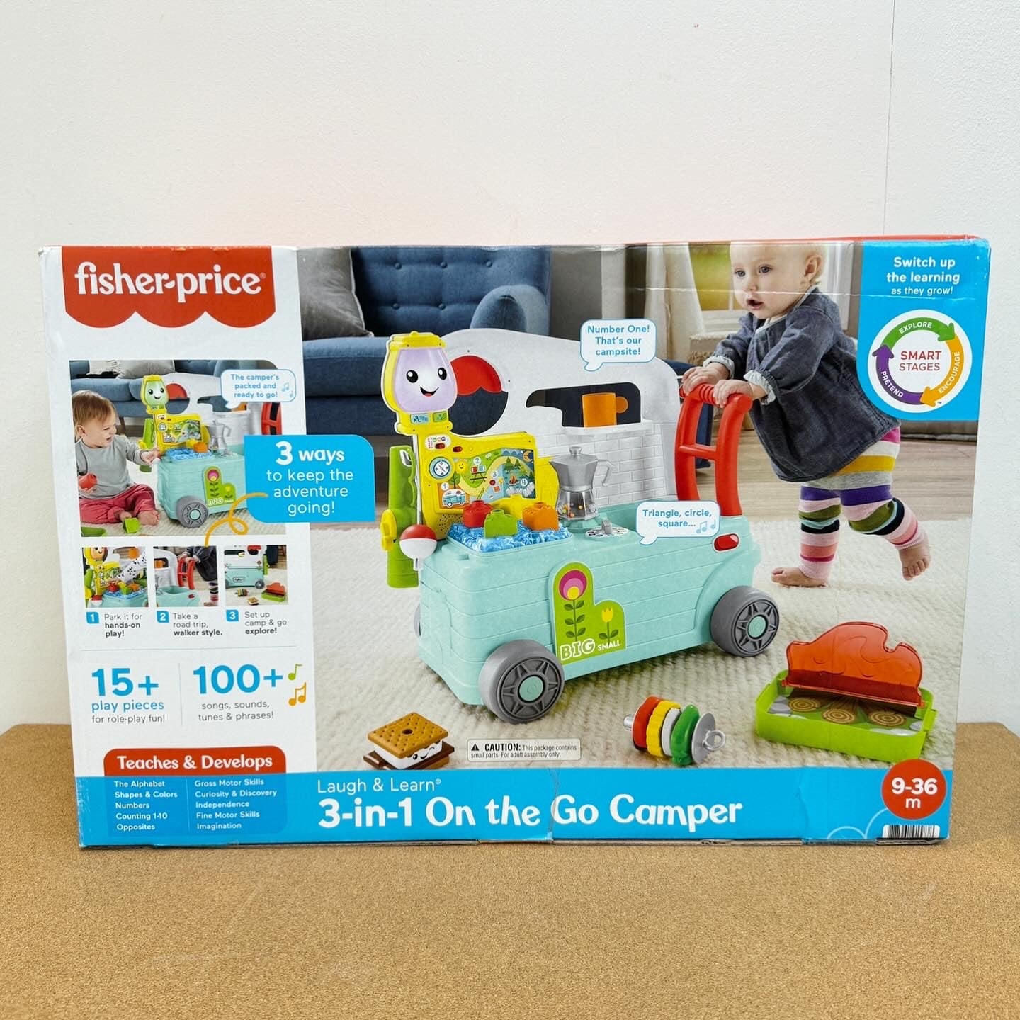 Fisher Price Laugh & Learn 3 in 1 On the go Camper