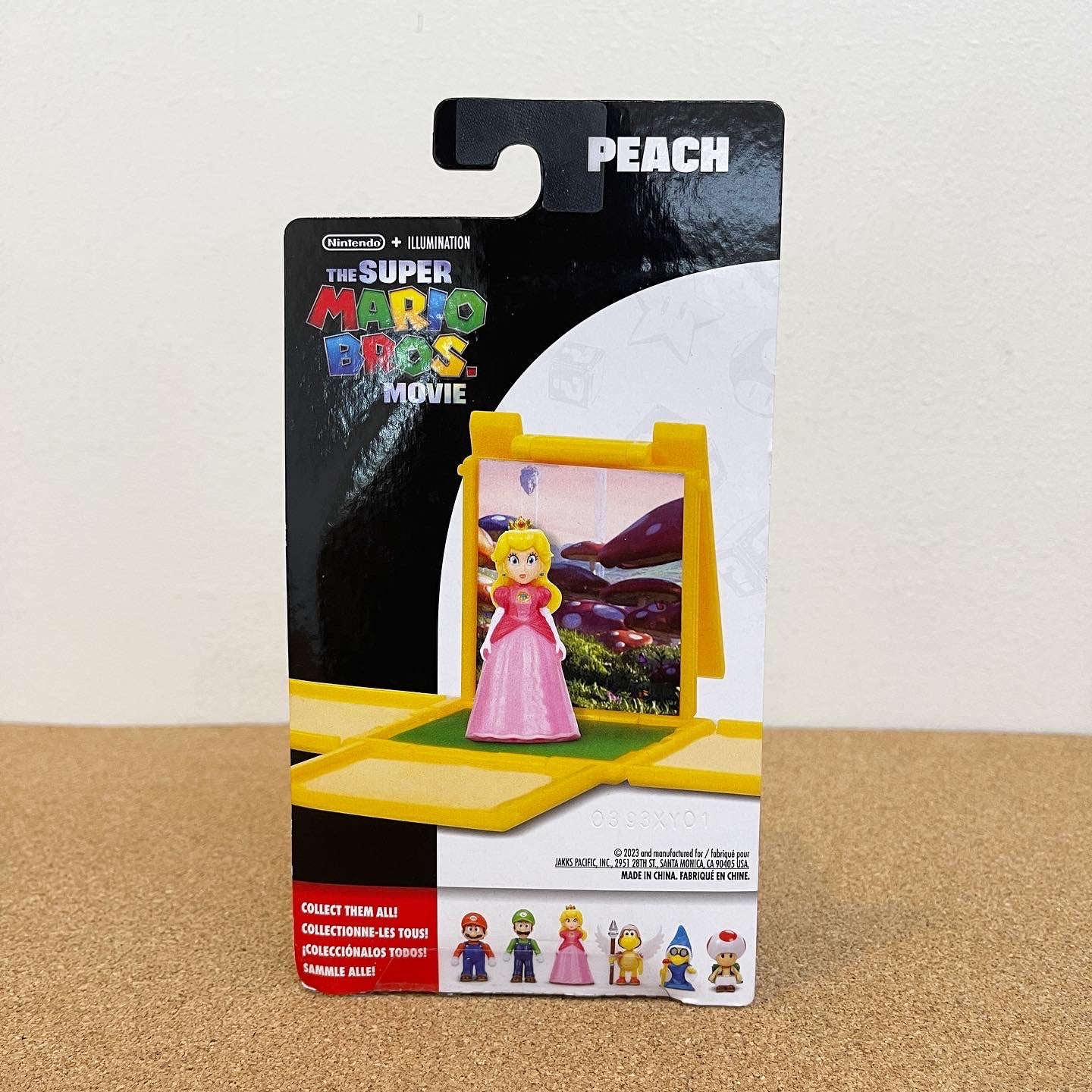 Nintendo The Super Mario Bros Movie Mini Princess Peach Figure