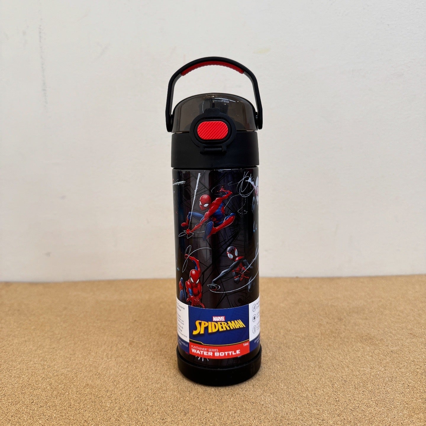 Thermos Kids Funtainer 16oz Water Bottle with Spout - Spiderman