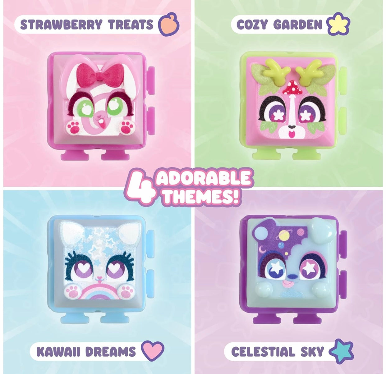 Clickeez Clickable Collectables 5Pack