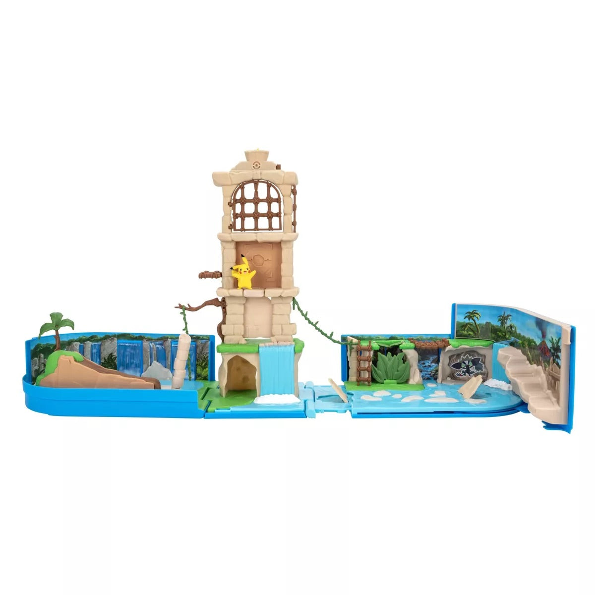Pokemon Carry Case Jungle Ruins Playset