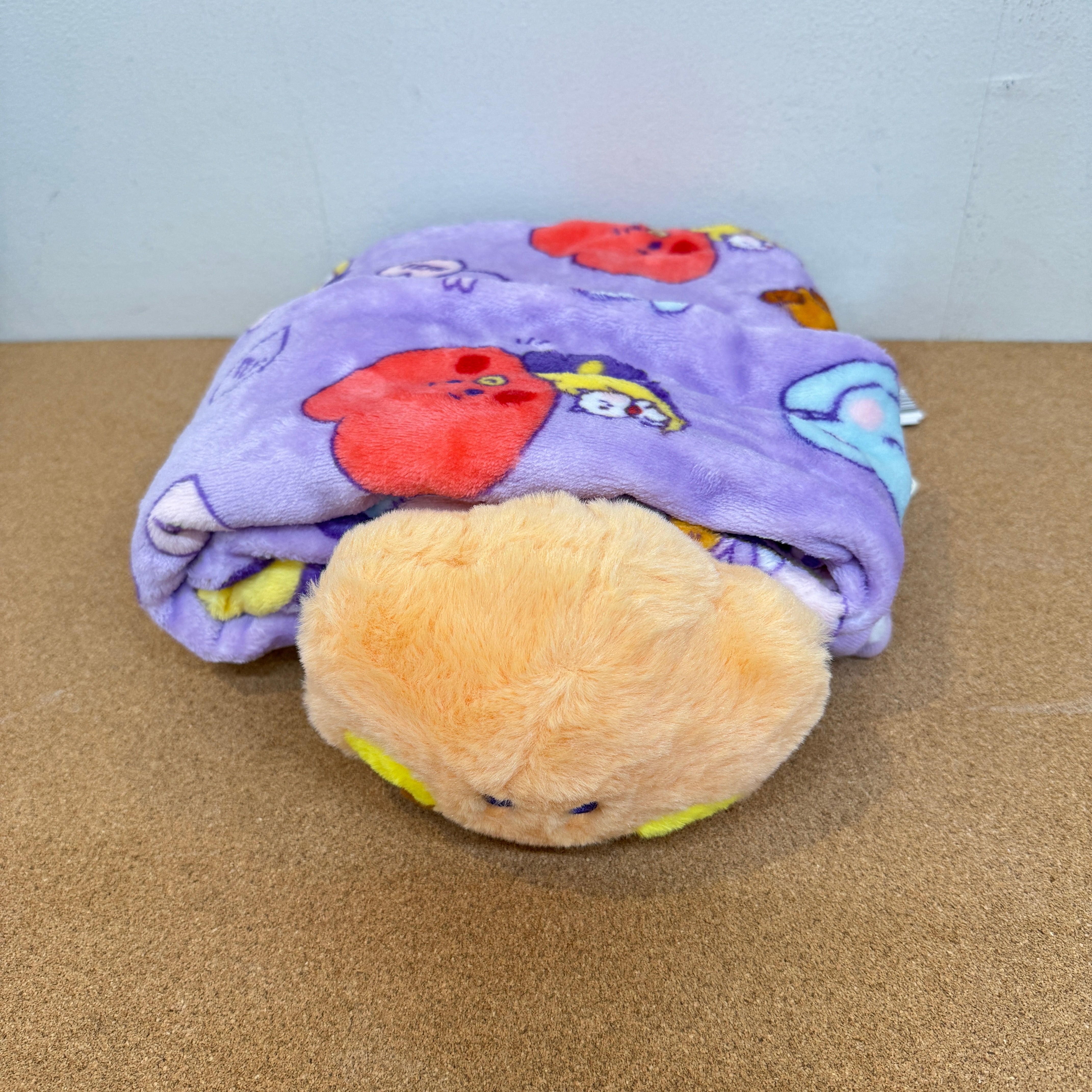 BT21 Cushion Blanket Shooky