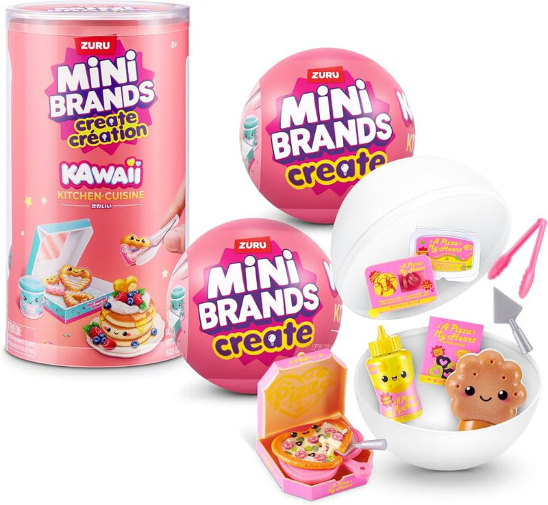 Mini Brands Mini Create Kawaii Kitchen Capsule 2Pack