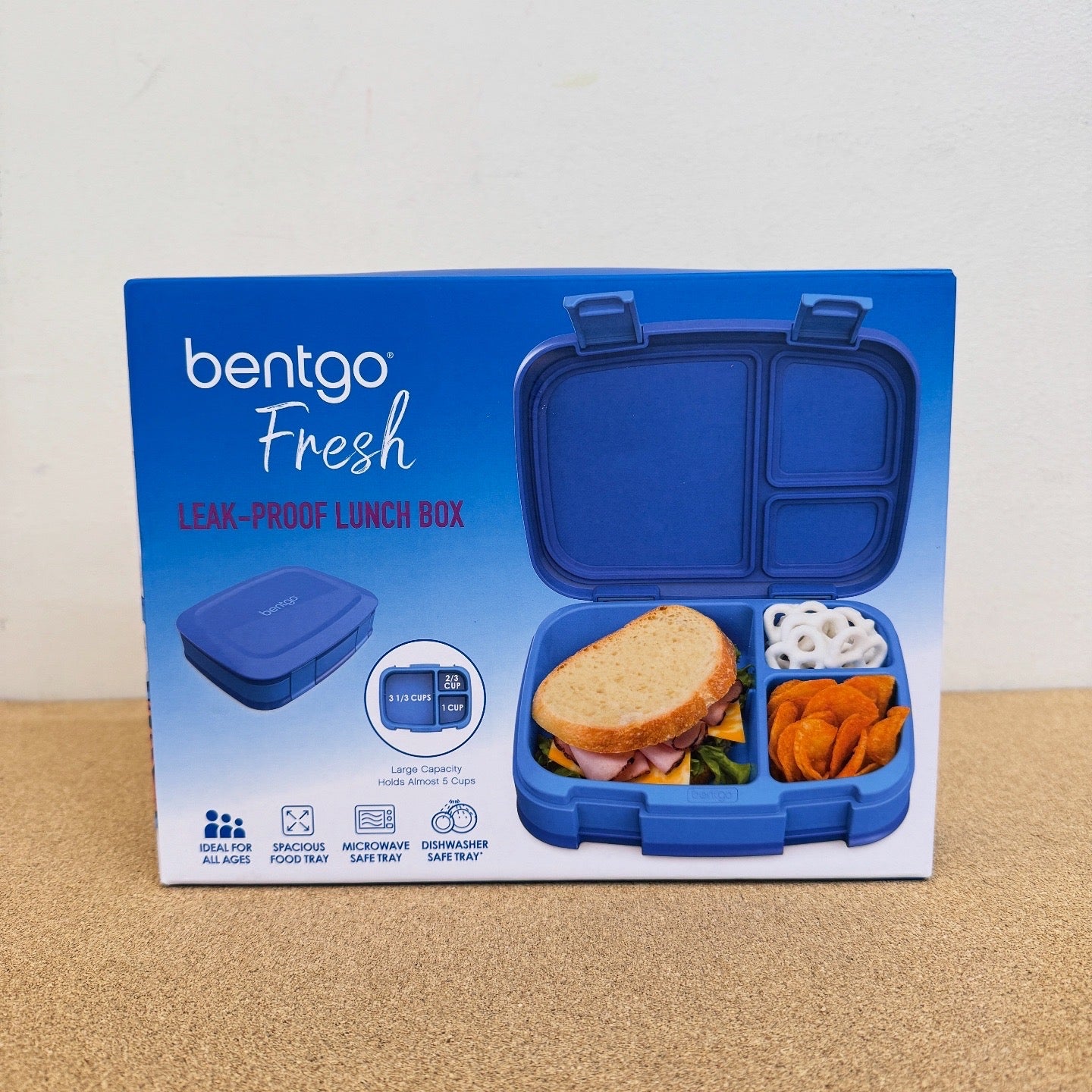 Bentgo Fresh Leak Proof Lunchbox - Blue