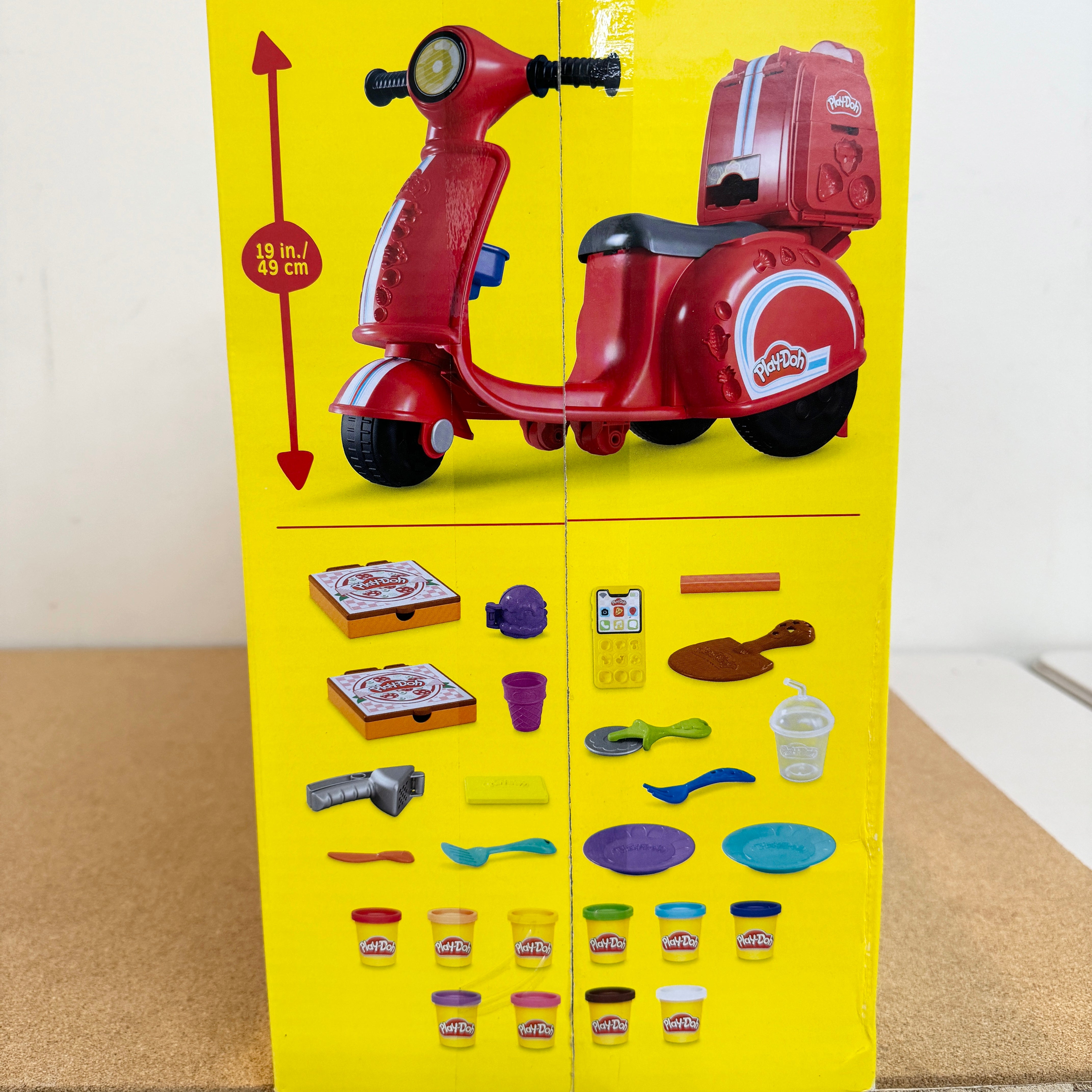 Play-Doh Pizza Delivery Scooter Playset