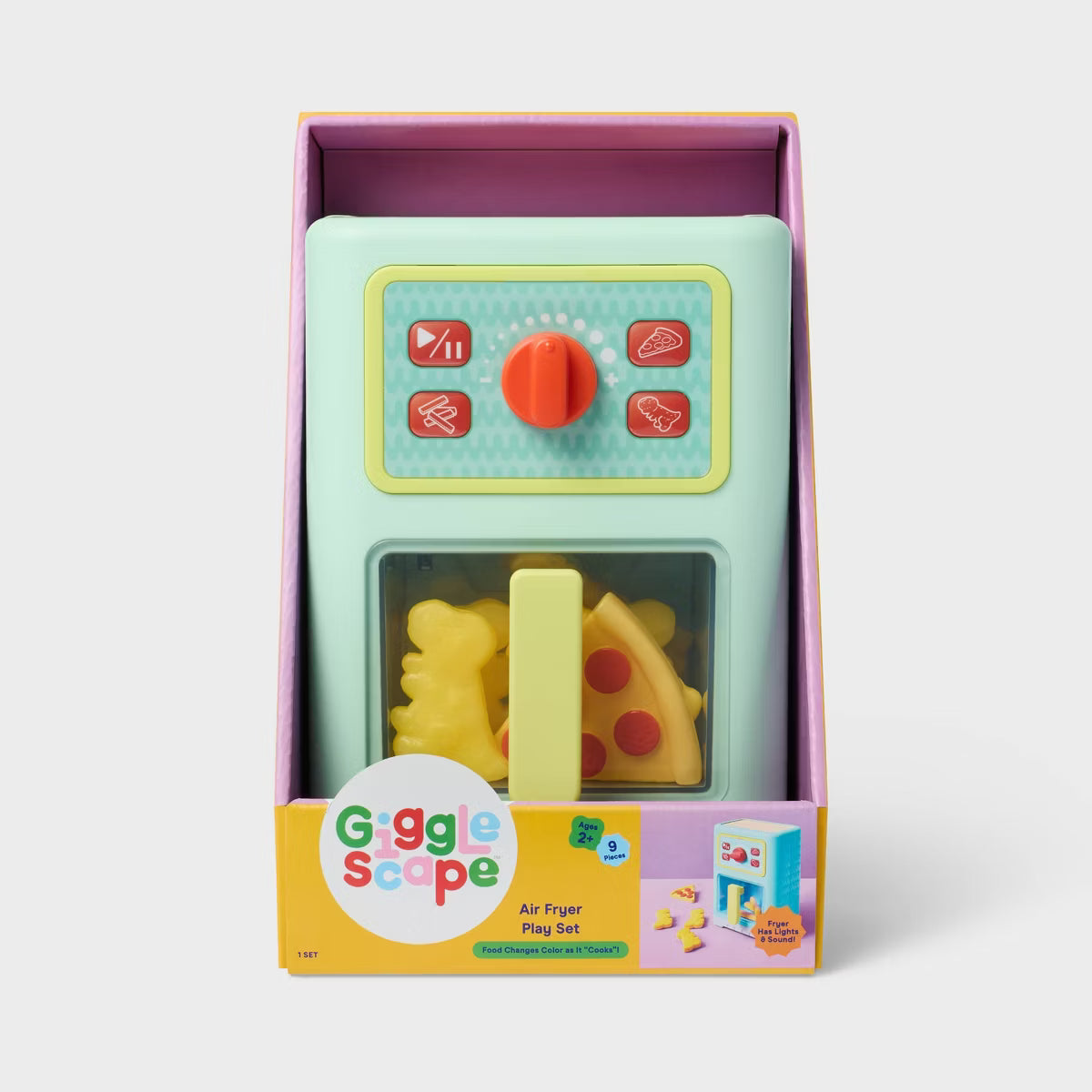 Gigglescape Air Fryer Play Food Set