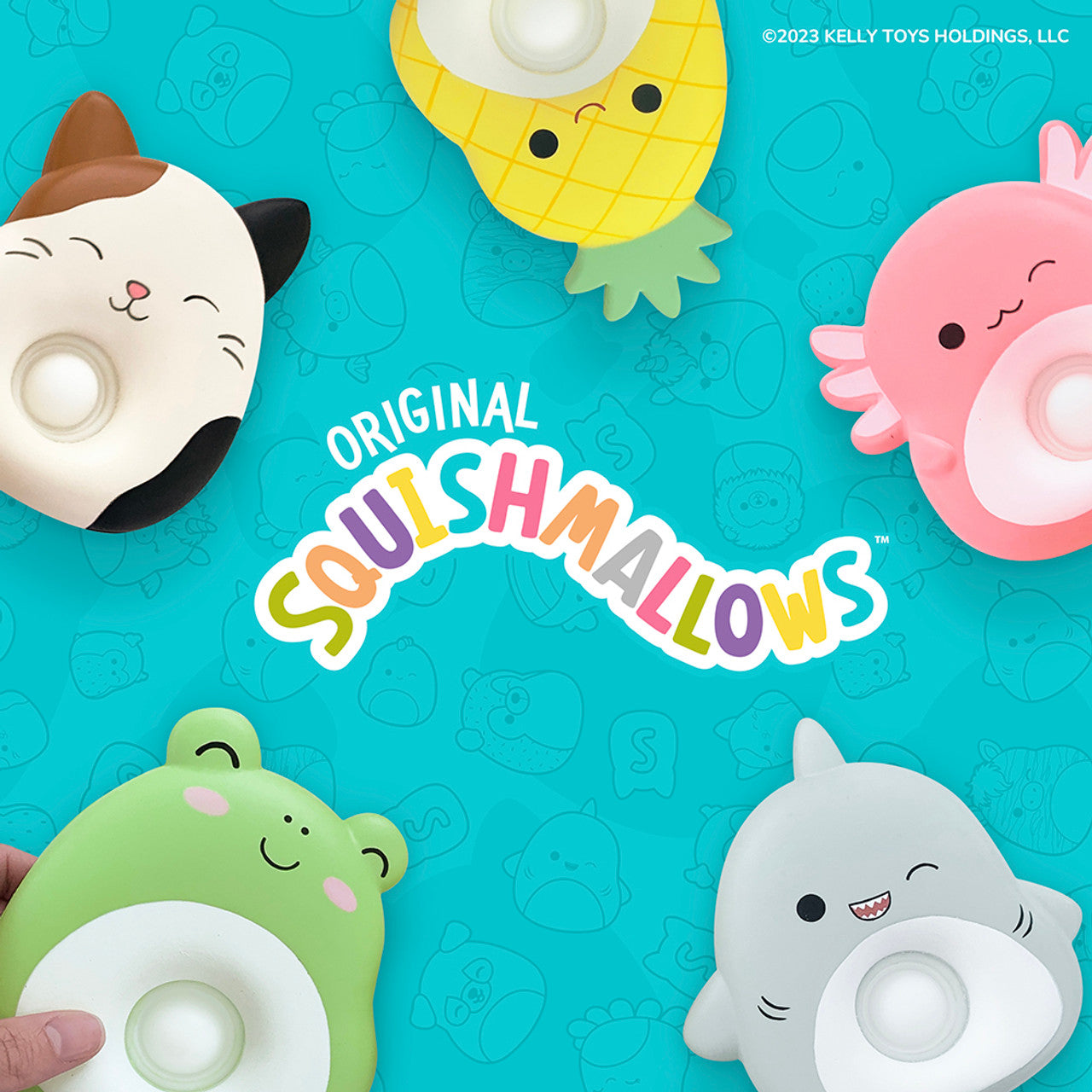 Squishmallows Slow Rise Cloud Pop - Wendy the Frog