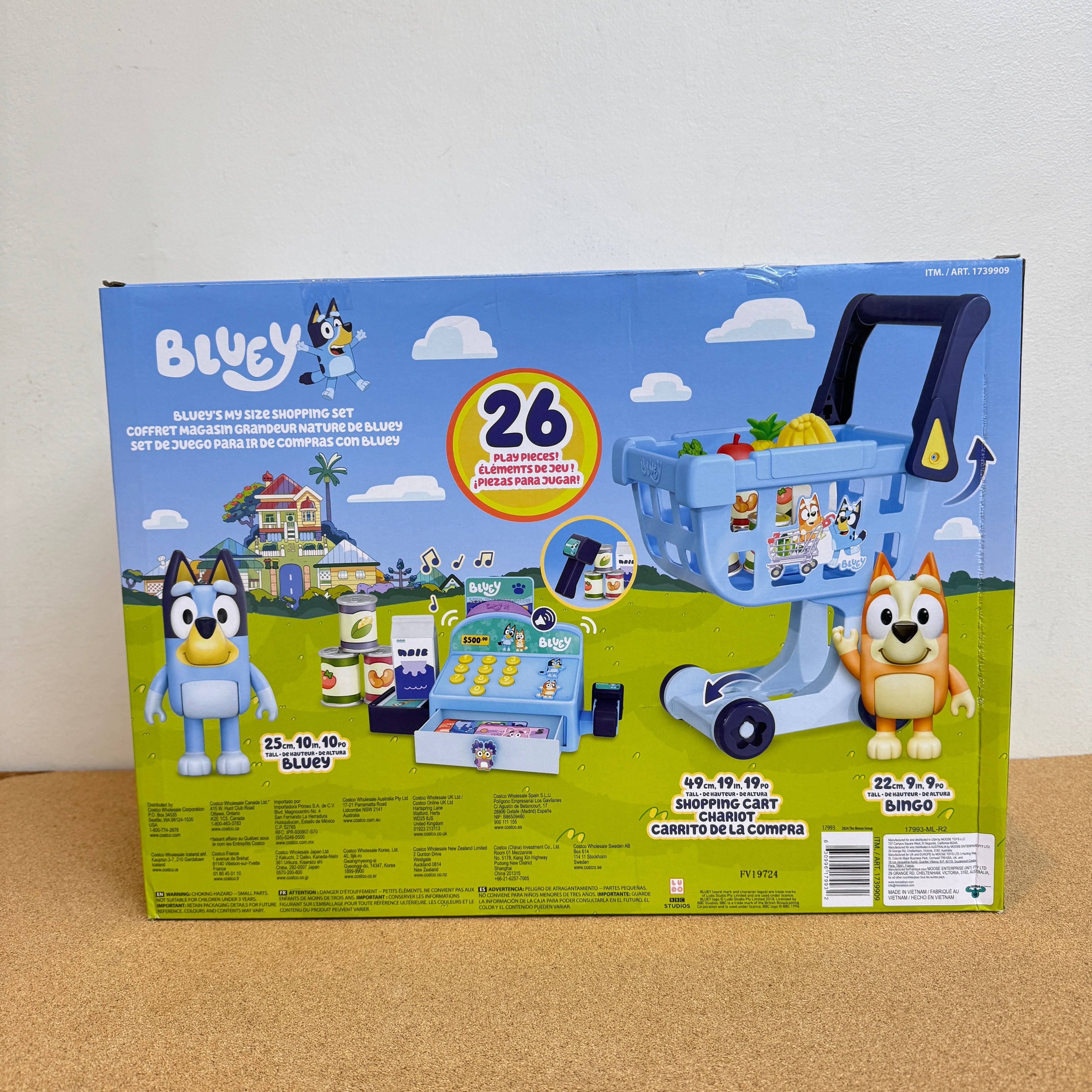 Bluey Bluey’s My Size Shopping Set