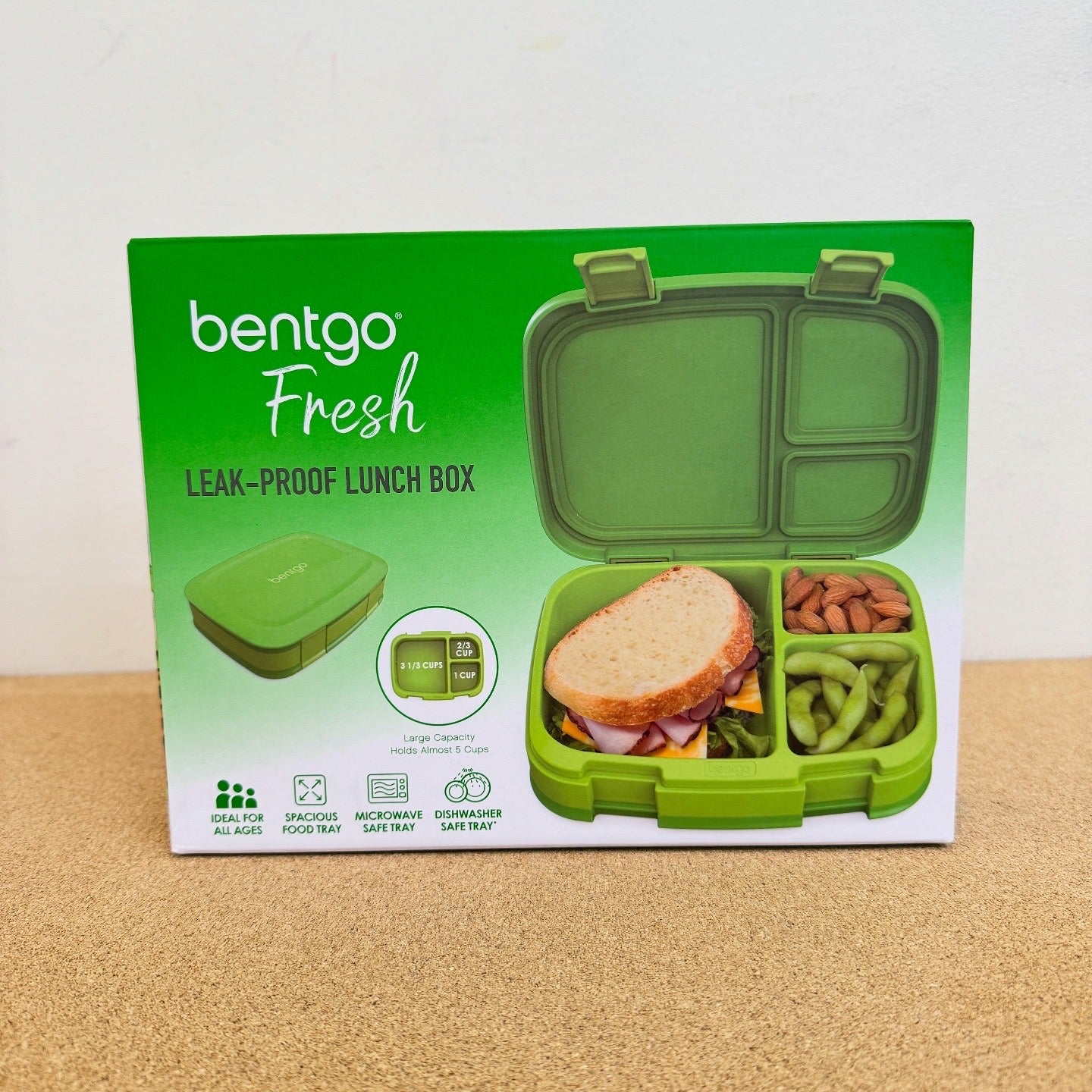 Bentgo Fresh Leak Proof Lunchbox - Green