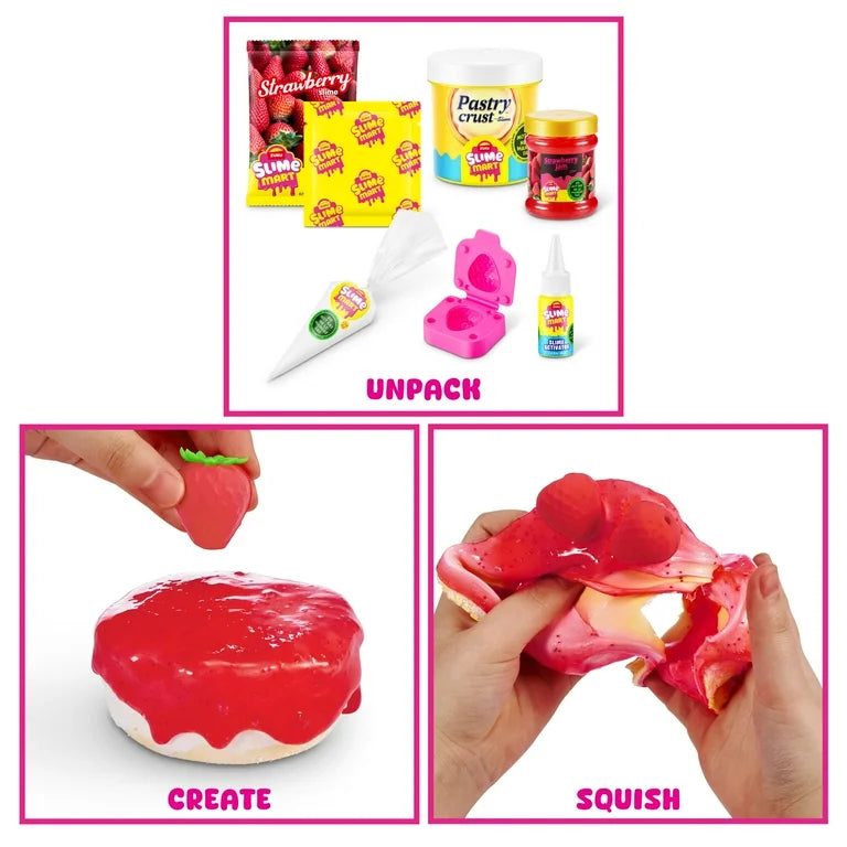 Slime Mart Strawberry Cheesecake Craft Kit