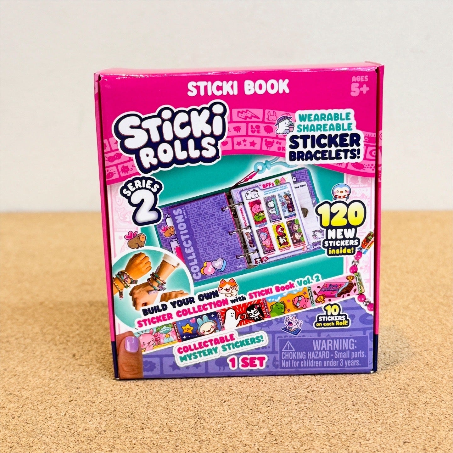 Sticki Rolls Series 2 Sticki Book Sticker Bracelet