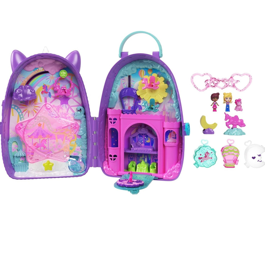 Polly Pocket Unicorn Backpack Playset