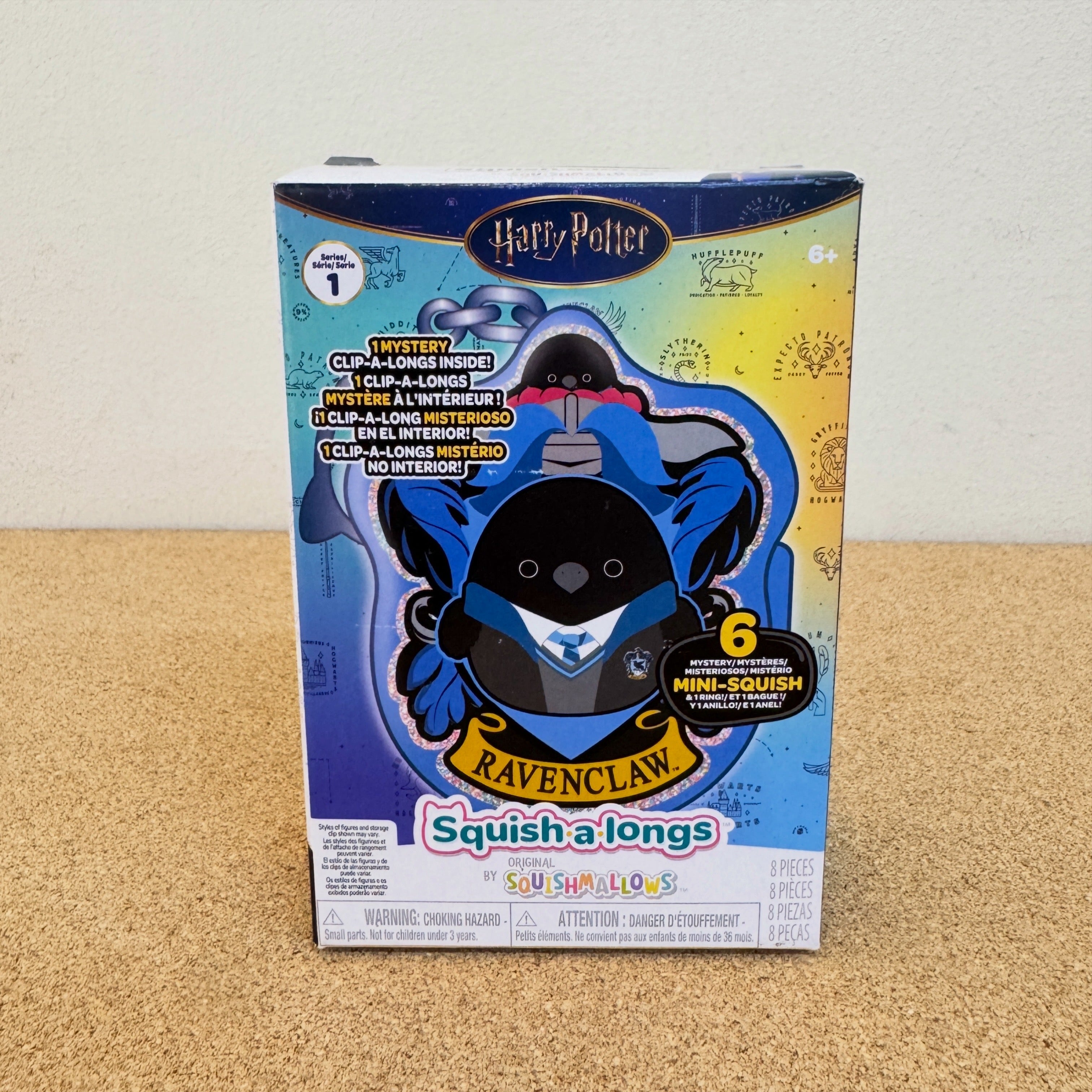 Squish-A-Longs “Harry Potter” Clip A Longs Mini Squish Ravenclaw Multipack