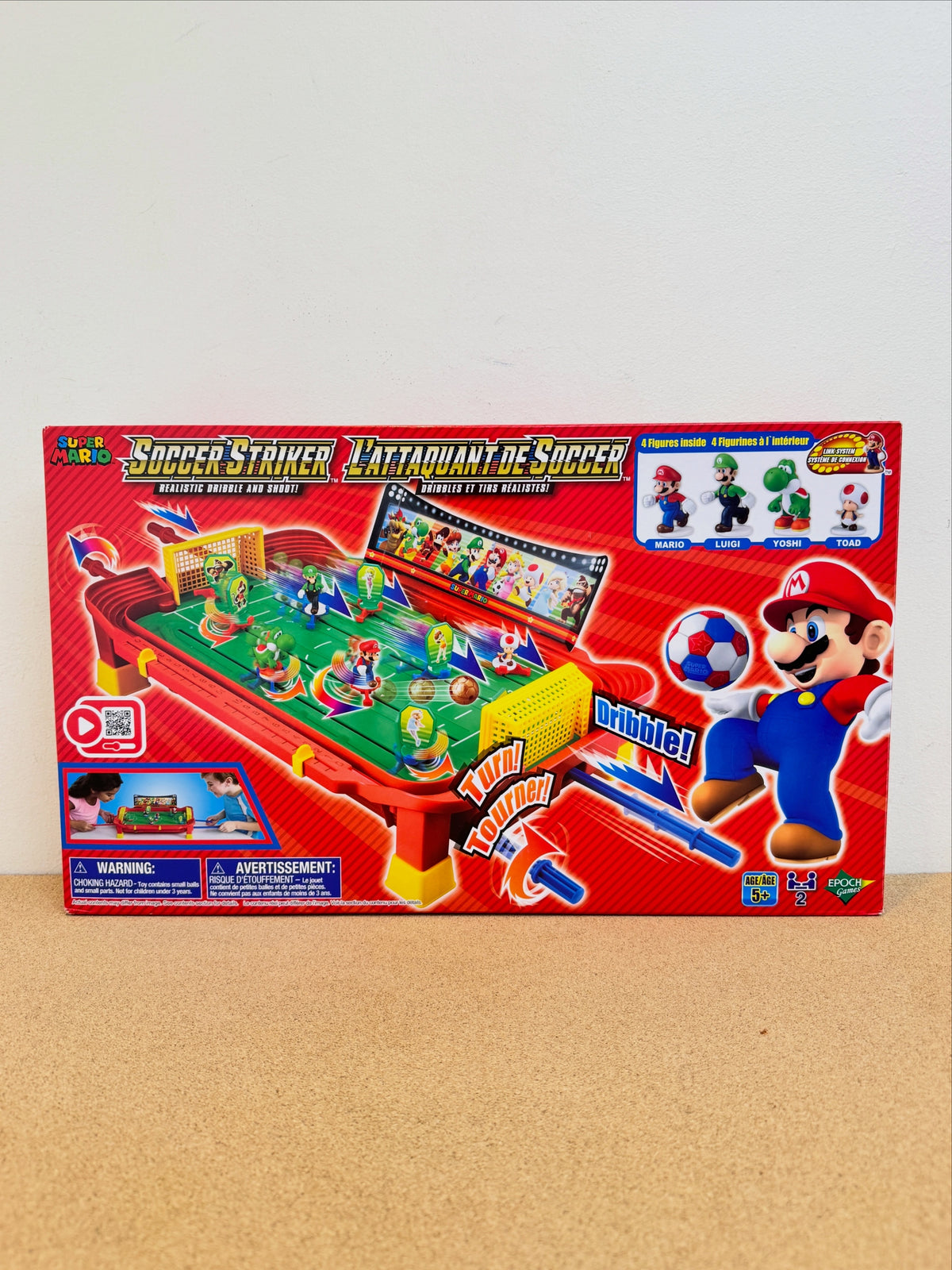 Super Mario Soccer Striker Tabletop and Action Game