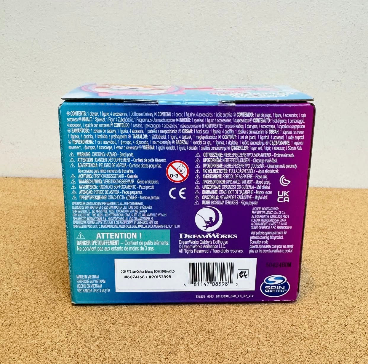 Gabby’s Dollhouse The Movie: Cakey Cat’s Sweet Treat Balcony