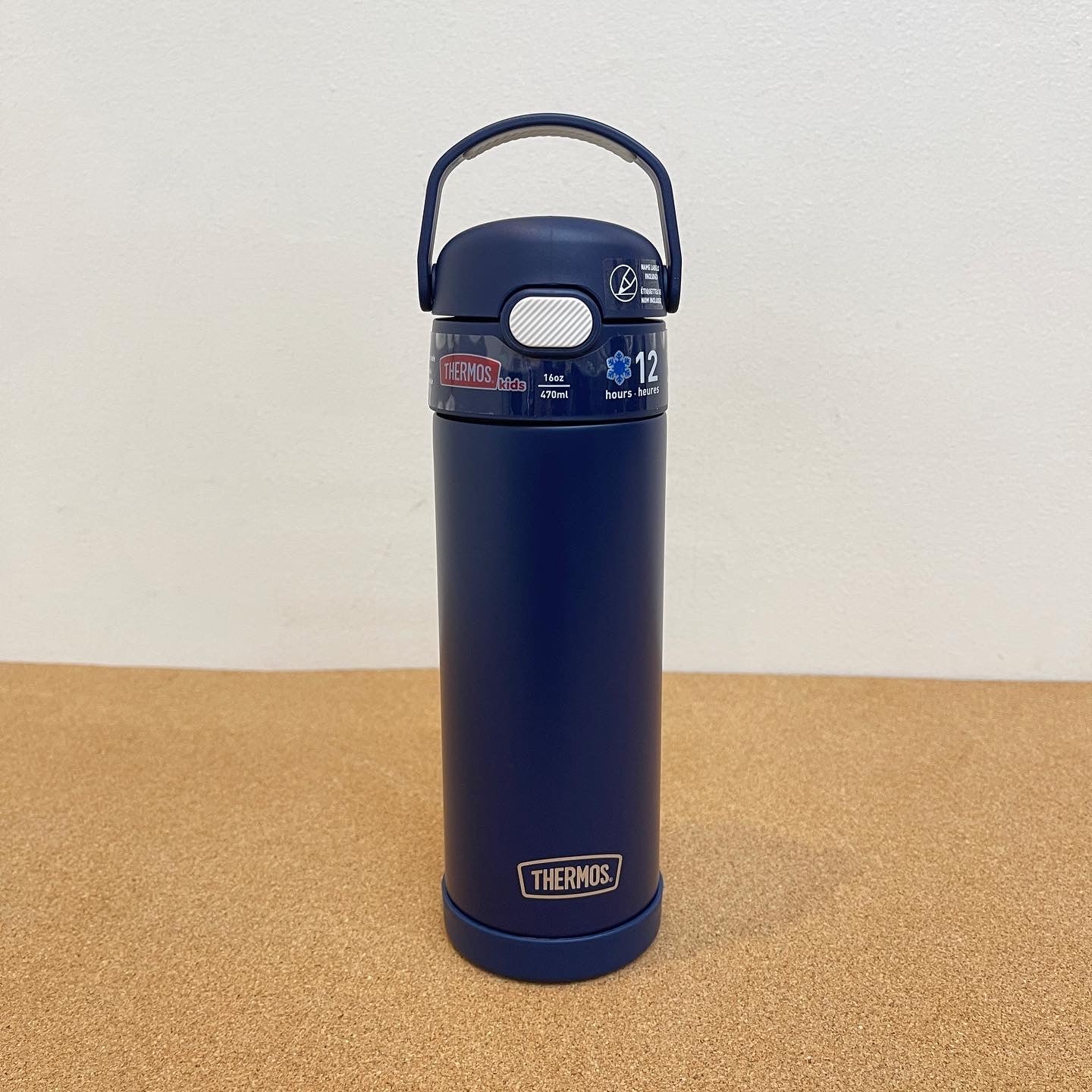 Thermos 16oz Funtainer Water Bottle Spout - Navy Blue