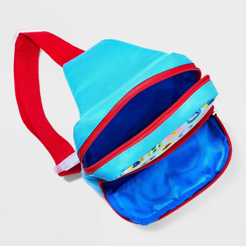 Super Mario Kids Crossbody Bag Sling Pack - Blue