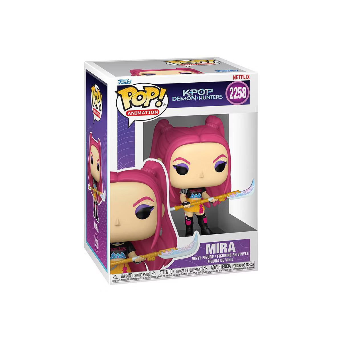 Funko Pop! Kpop Demon Hunters Collectible - Mira Vinyl Figure